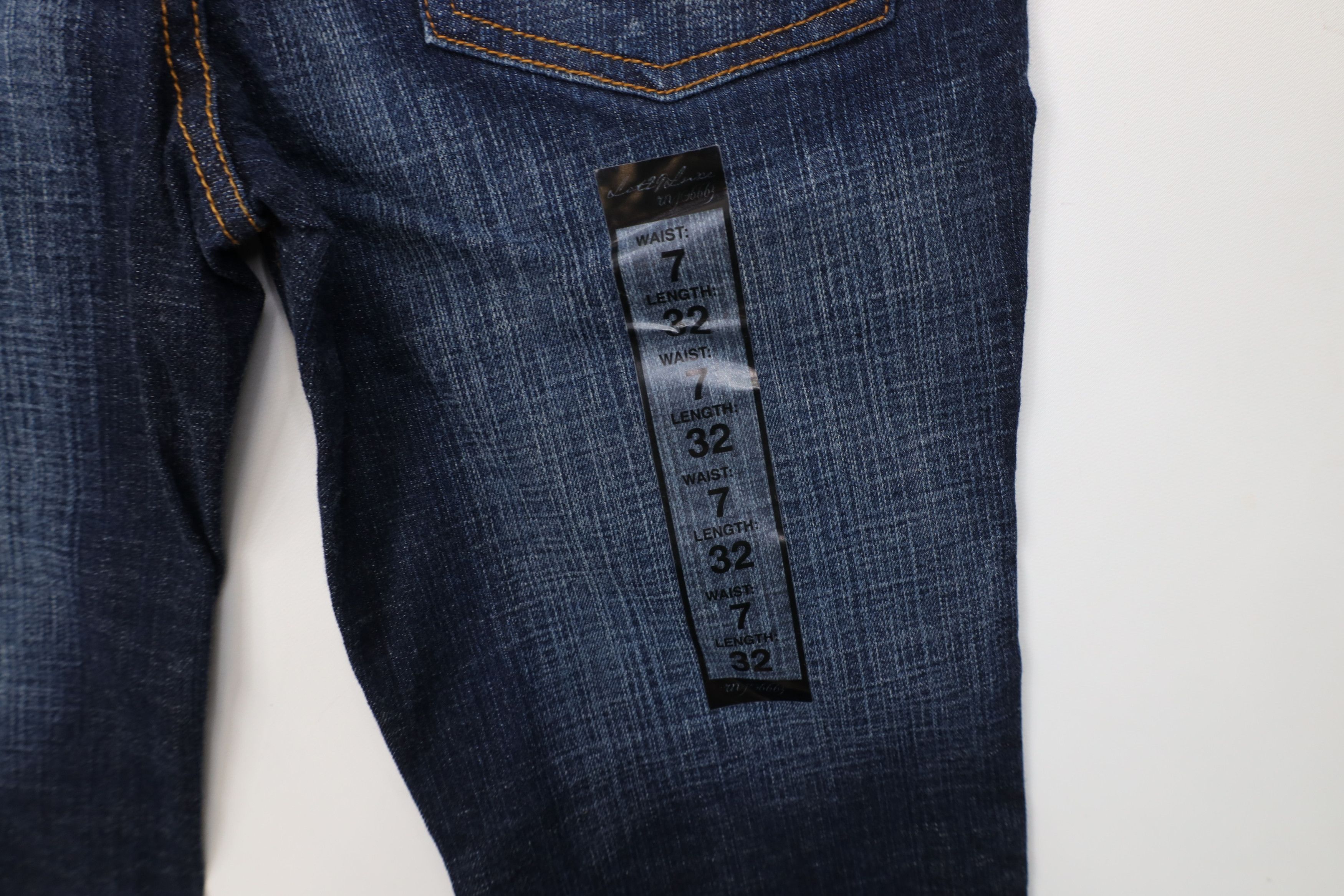 Vintage Deadstock Vintage Y2K Lot 29 Tunes Flared Wide Leg Jeans Size 28" / US 6 / IT 42 - 14 Thumbnail