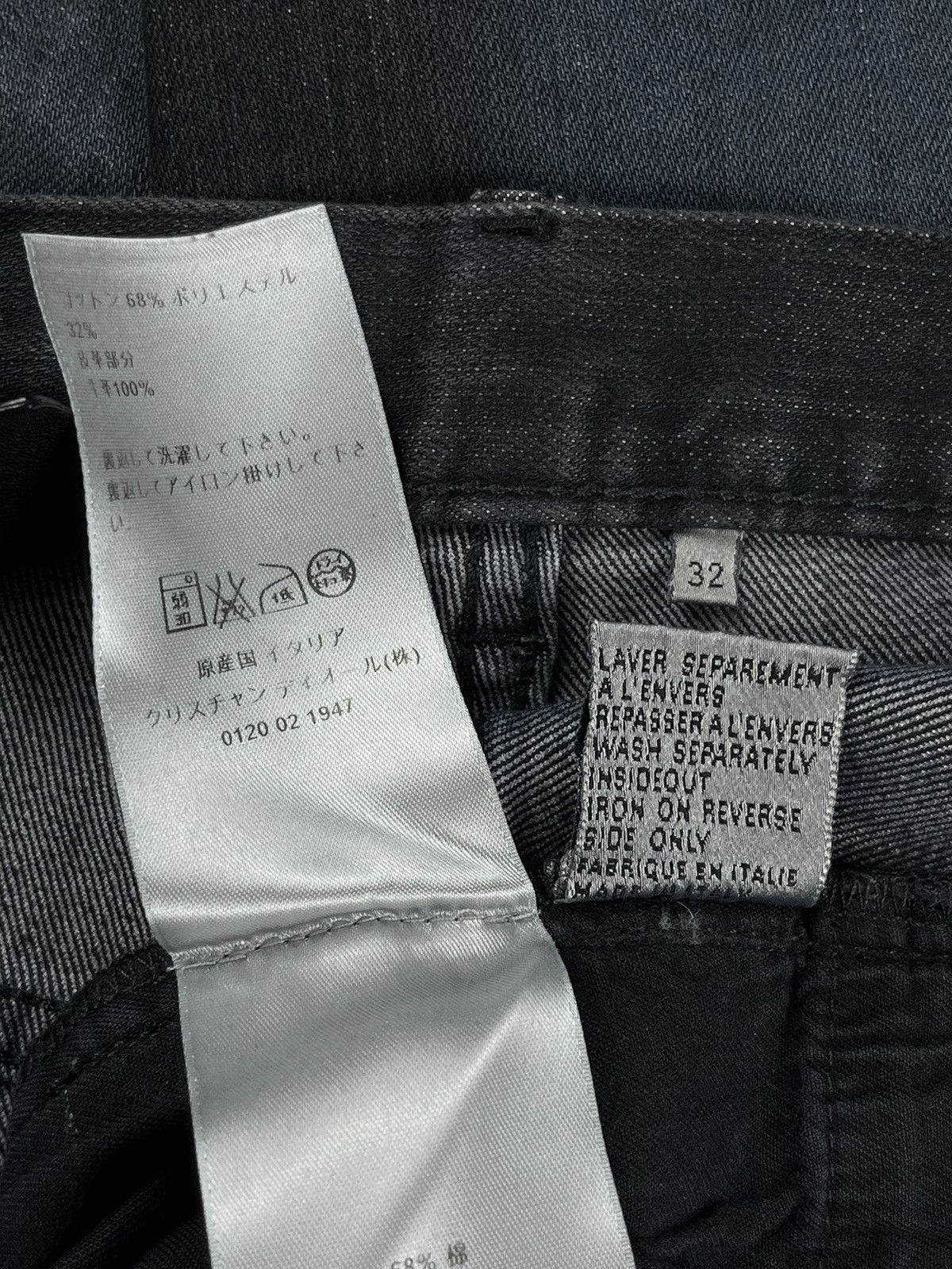 Dior Dior Homme Blue Dye Wash Denim Jeans Size US 32 / EU 48 - 9 Thumbnail