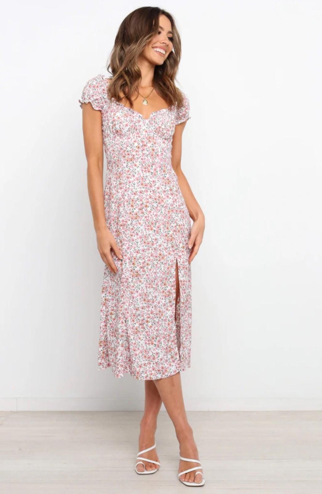 Other PETAL & PUP Fargo Floral Dress with Side Slit (US 4) Size S / US 4 / IT 40 - 1 Thumbnail