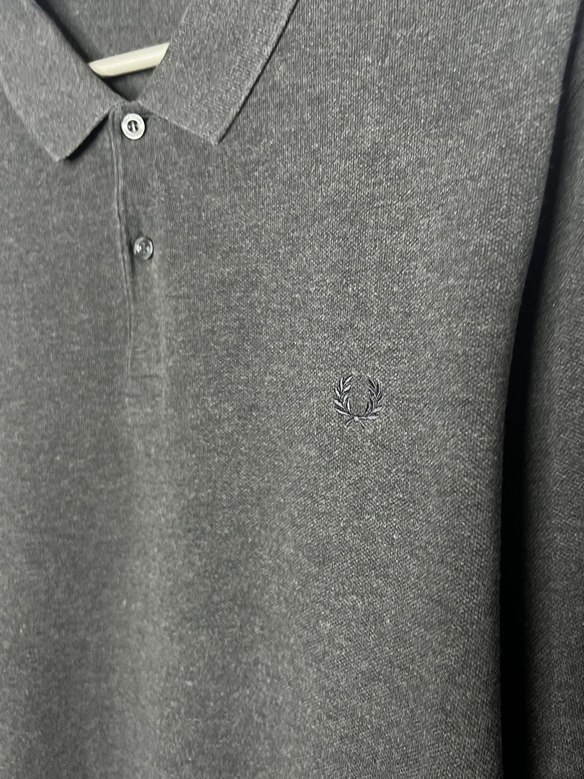 Other Vintage Fred Perry Polo Shirt Long Sleeve Rugby Rare Size US XXL / EU 58 / 5 - 3 Thumbnail