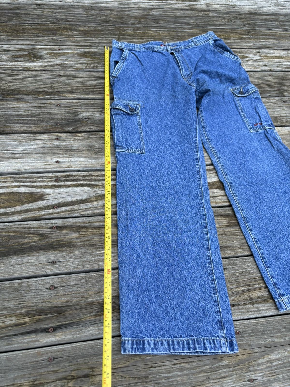 JNCO × Japanese Brand × Vintage Vintage A.P.C.O baggy cargo pants Y2K Size US 36 / EU 52 - 5 Thumbnail