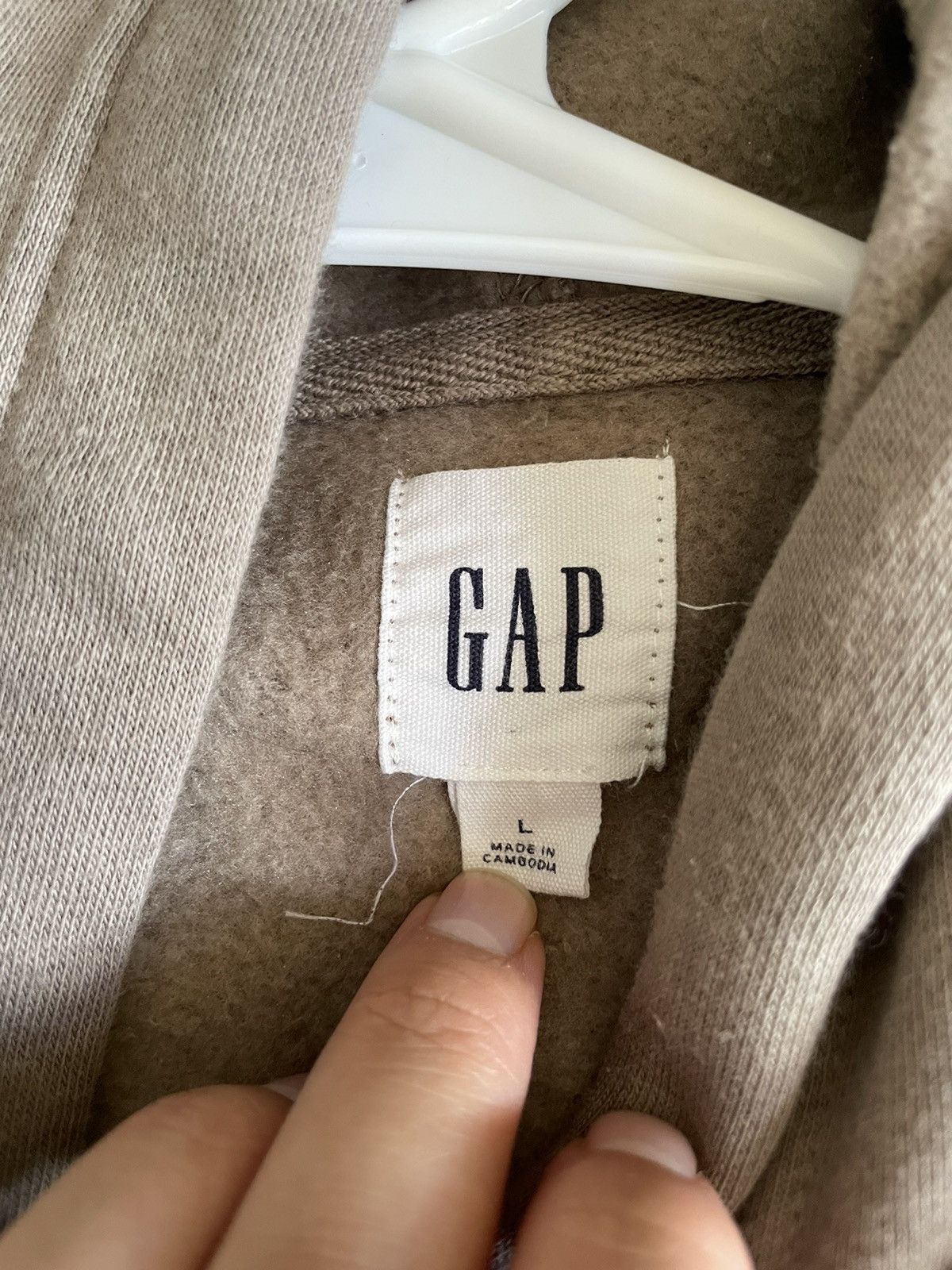 Gap GAP embroidered hoodie Size US L / EU 52-54 / 3 - 3 Thumbnail