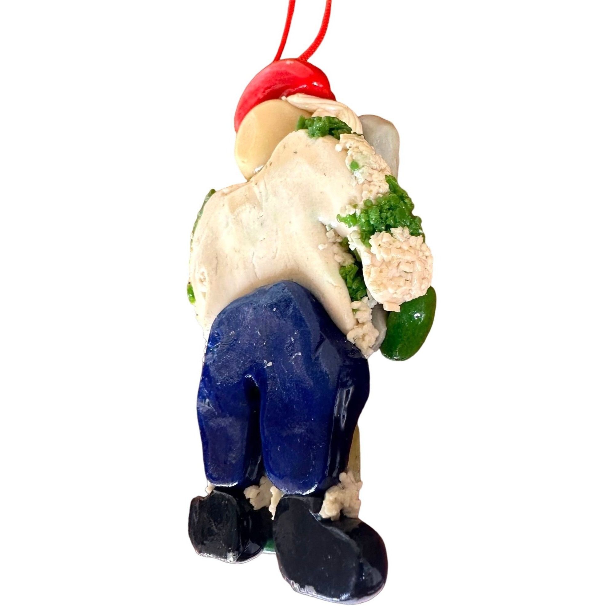 Handmade × Vintage Vintage Handmade Golfer Santa Ornament Christmas Fathers Day Size ONE SIZE - 10 Thumbnail