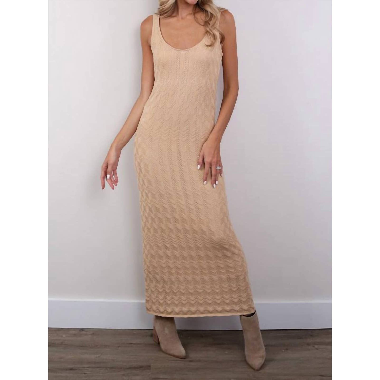 Show Me Your Mumu Gatsby Maxi Dress Gold Rush Fringe L