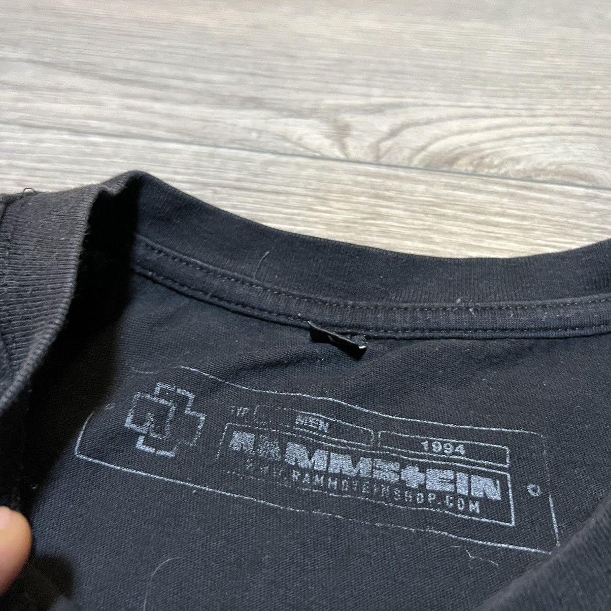 Vintage Rammstein tee merch 2000 tshirt Size US L / EU 52-54 / 3 - 4 Thumbnail