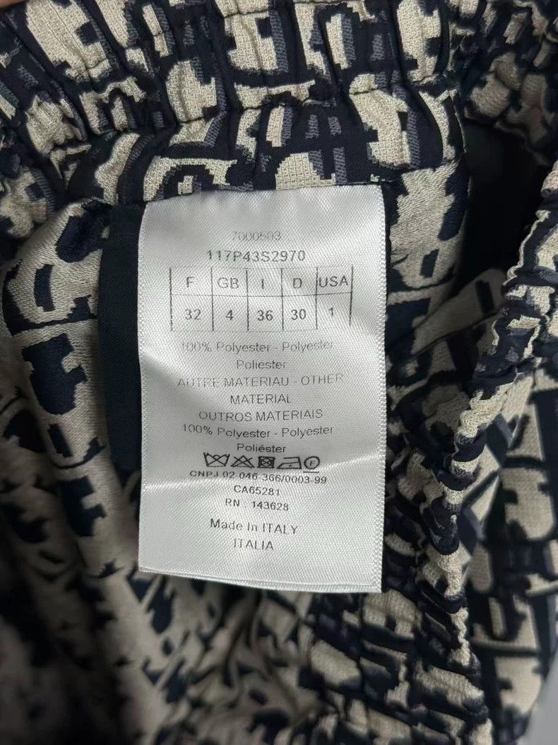 Dior Dior Size32 Popular old-fashioned full-print trousers Size 42" / US 20 - 3 Thumbnail