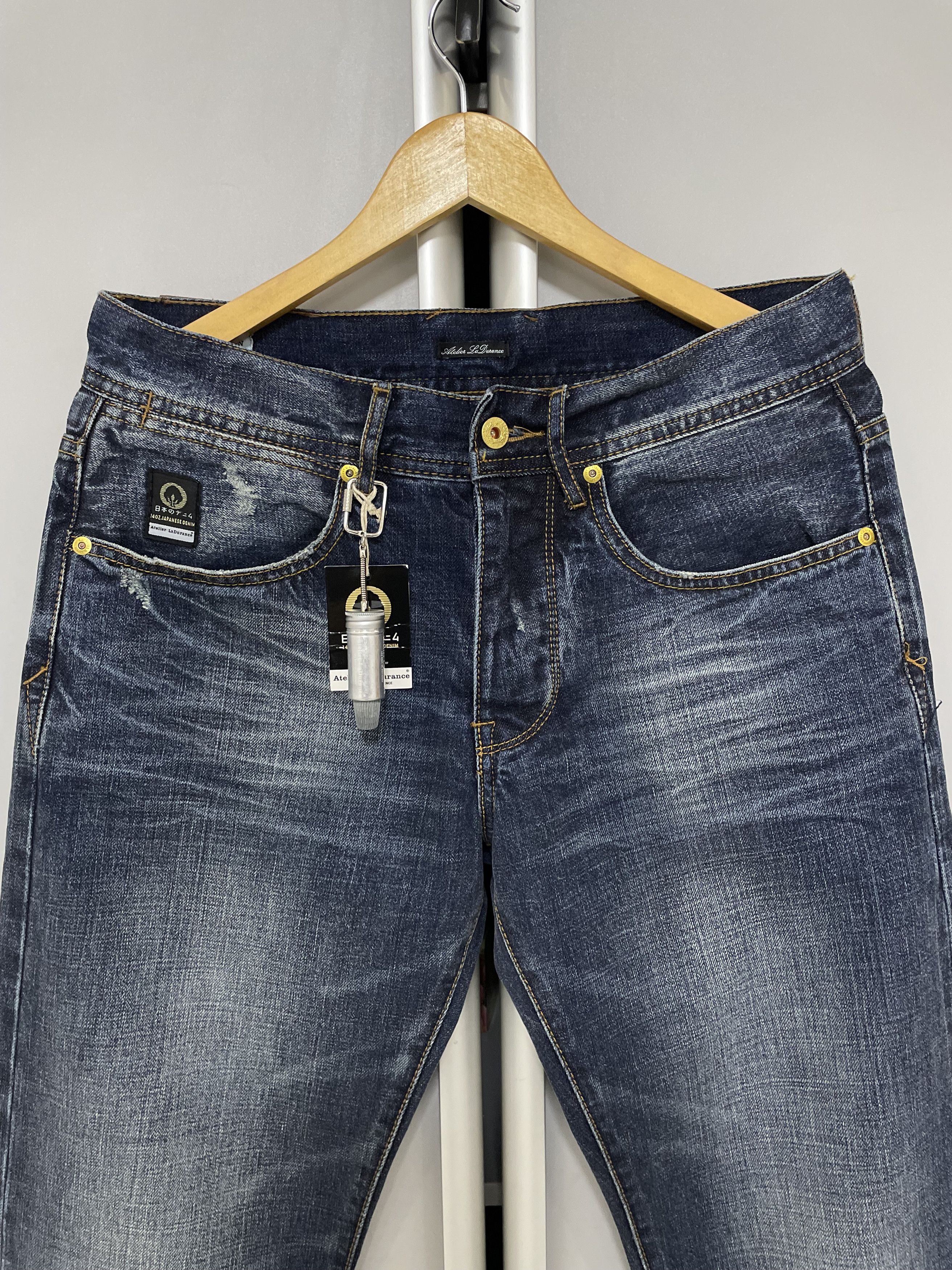 Atelier La Durance Atelier La Durance Royston Jeans Selvedge Japan Denim Washed Size US 30 / EU 46 - 5 Thumbnail