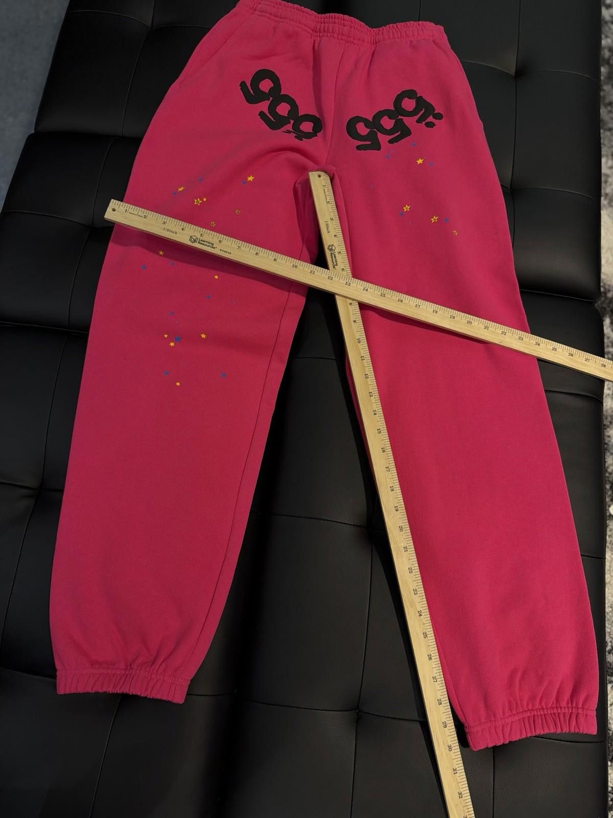 Sp5der Size S - Sp5der Worldwide Pink Sweatpants Spider Size US 30 / EU 46 - 12 Thumbnail