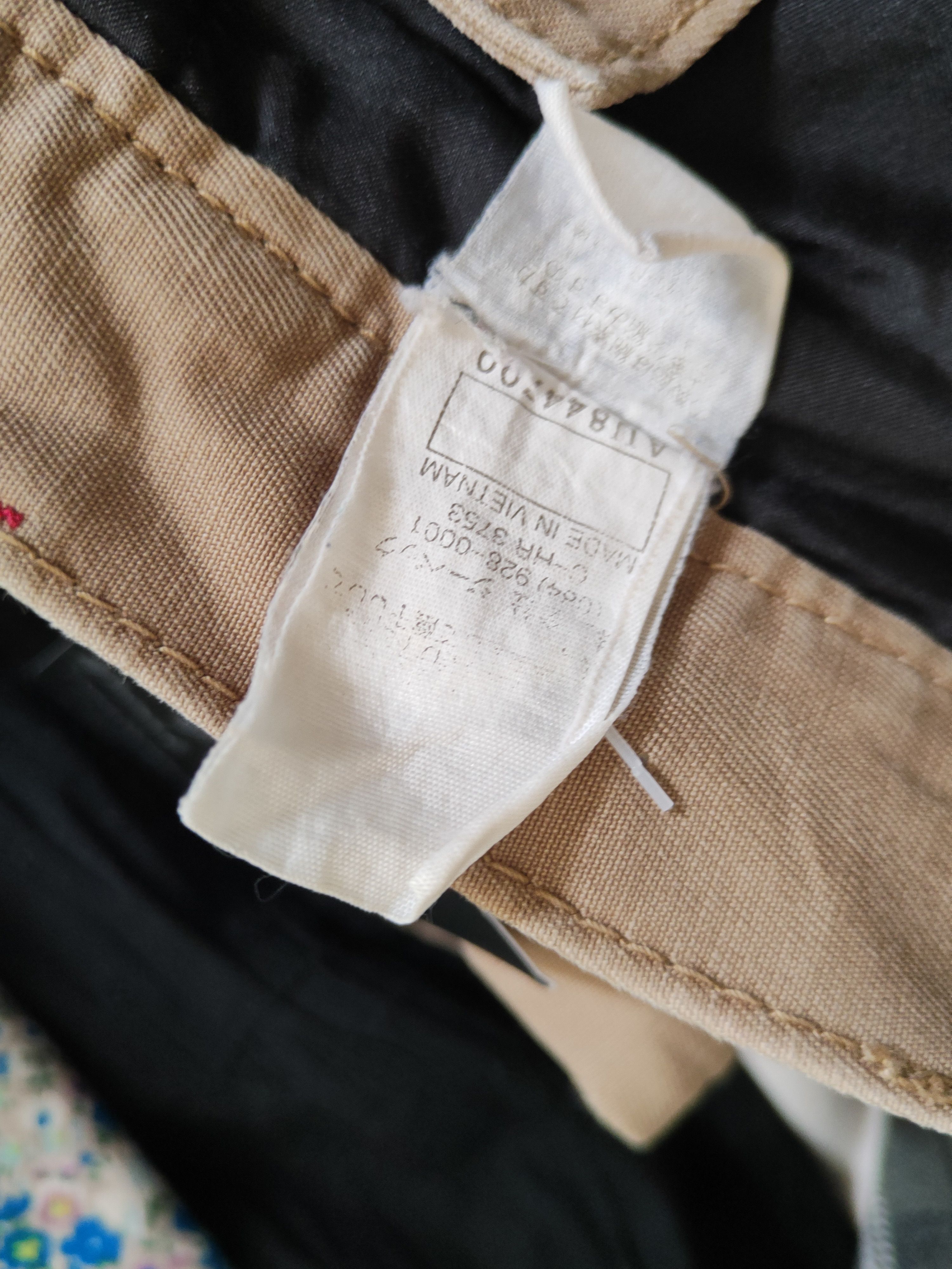 Japanese Brand DL Xebec Beige Multipocket Cargo Pants #46-077 Size US 32 / EU 48 - 14 Thumbnail