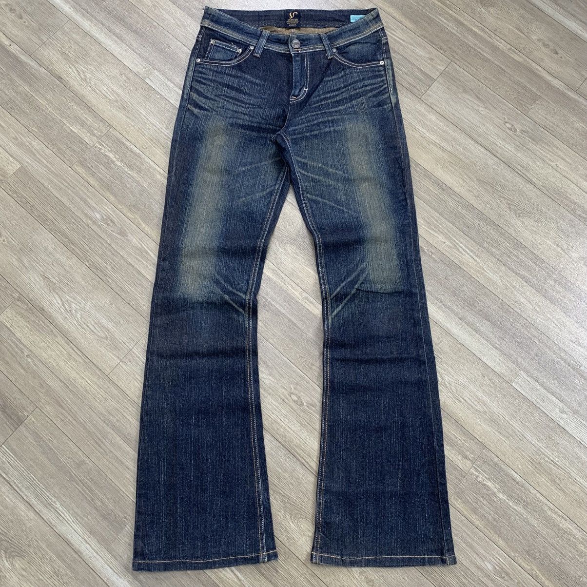 Edwin Crazy💥Edwin Something Bootcut Flared Jeans LGB GOA Style Size US 30 / EU 46 - 1 Thumbnail