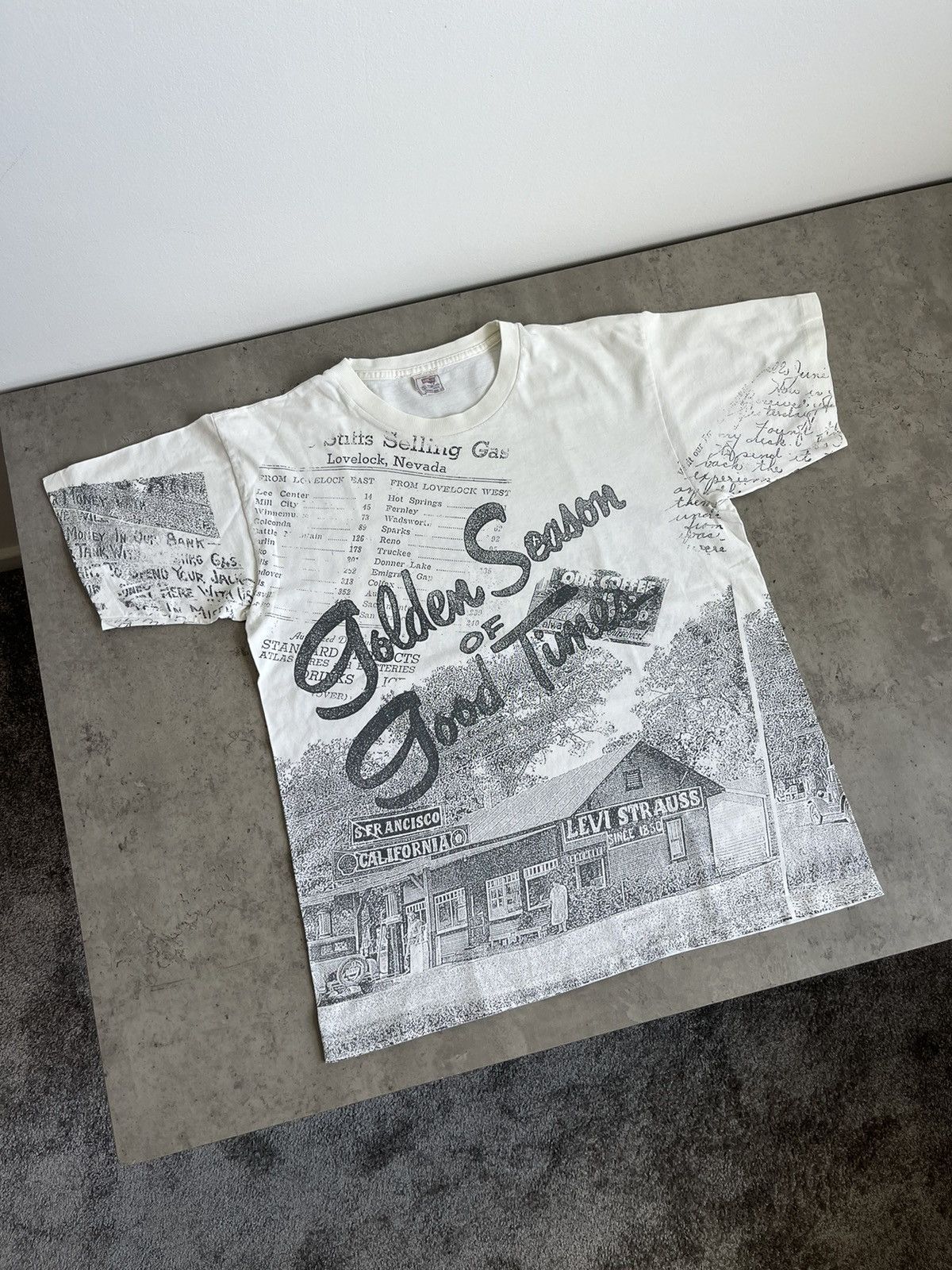 Levi's × Vintage Rare True Vintage 80s Levi Strauss Golden Season Of Good Tim Size US M / EU 48-50 / 2 - 1 Thumbnail