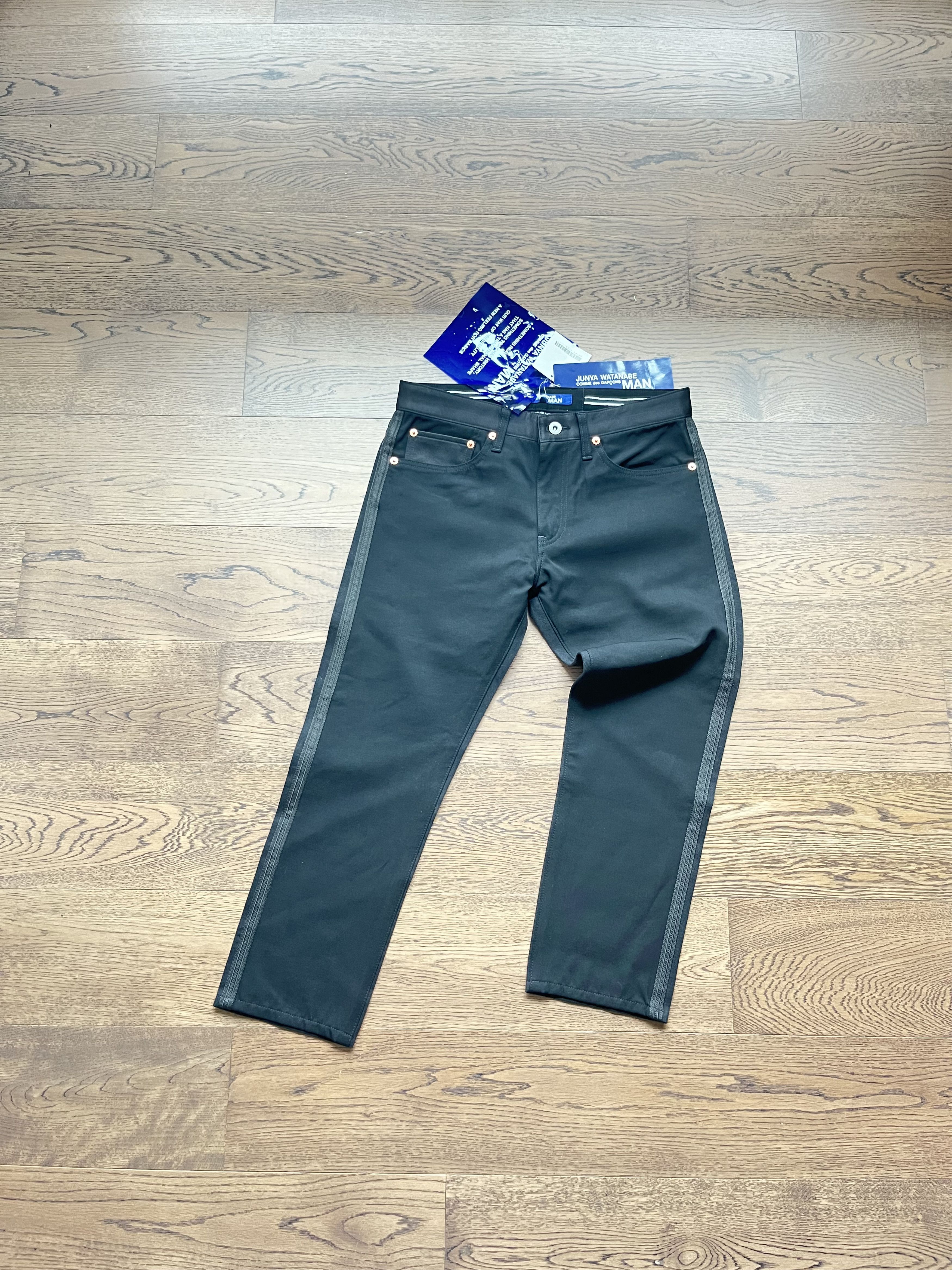 Junya Watanabe Junya Watanabe MAN Comme des Garcons Black Tuexdo Jeans XS Size US 30 / EU 46 - 22 Thumbnail