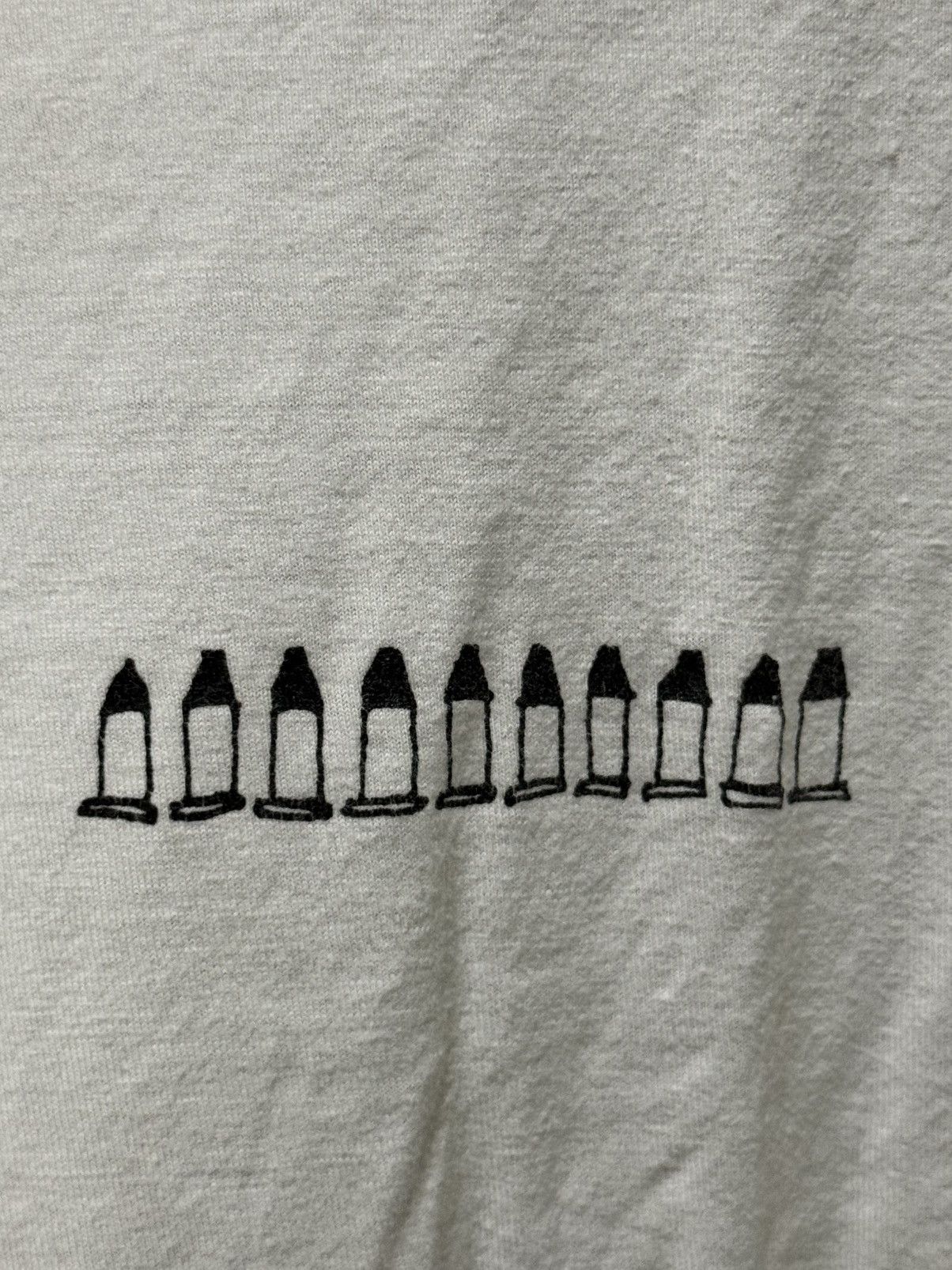 Tom Sachs Tom Sachs “IT WON’T FAIL BECAUSE OF ME” Tee White Size US XL / EU 56 / 4 - 3 Thumbnail