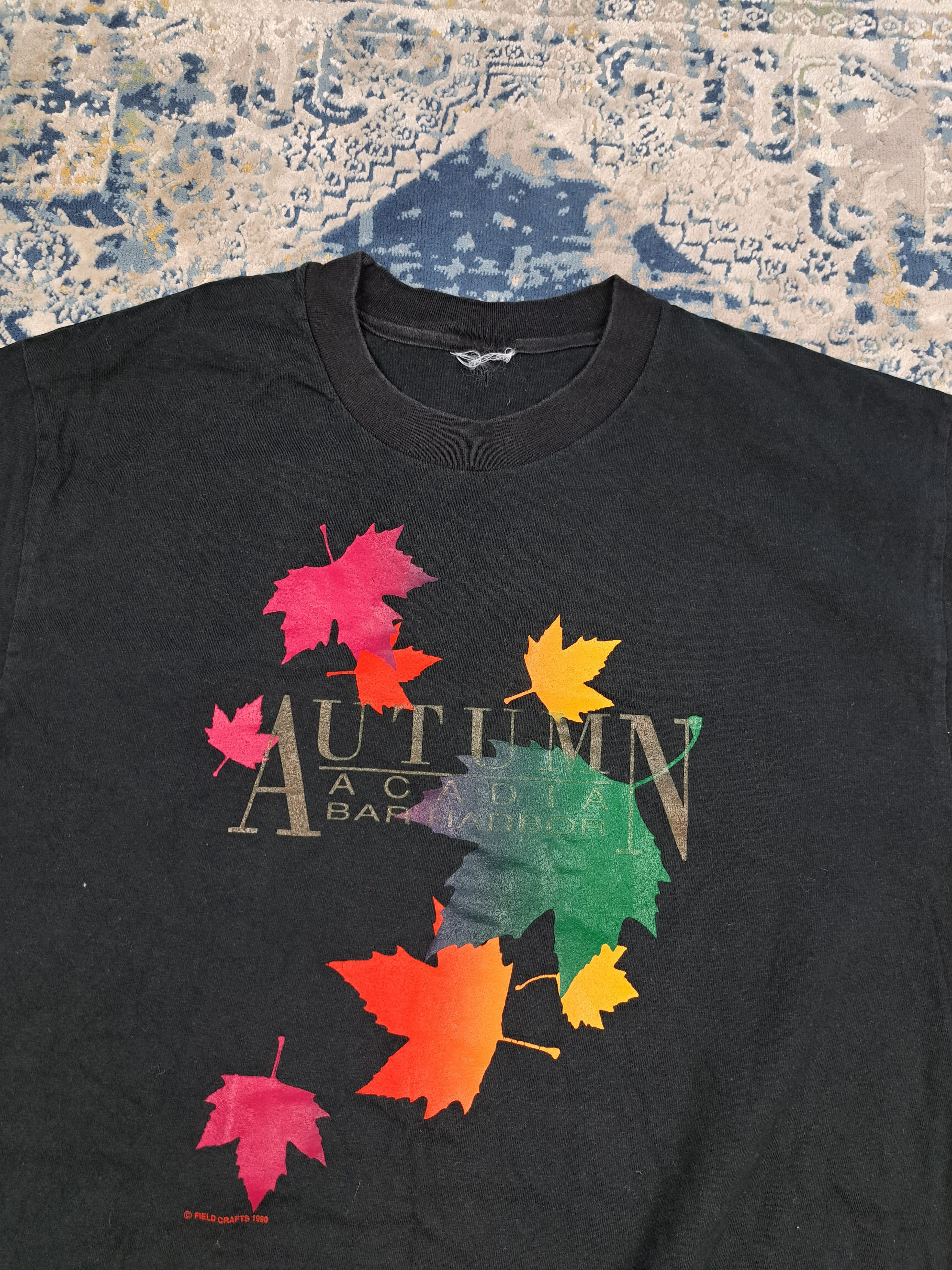 Vintage 1990 Field Crafts Acadia National Park Single Stitch Tee Size US L / EU 52-54 / 3 - 2 Thumbnail