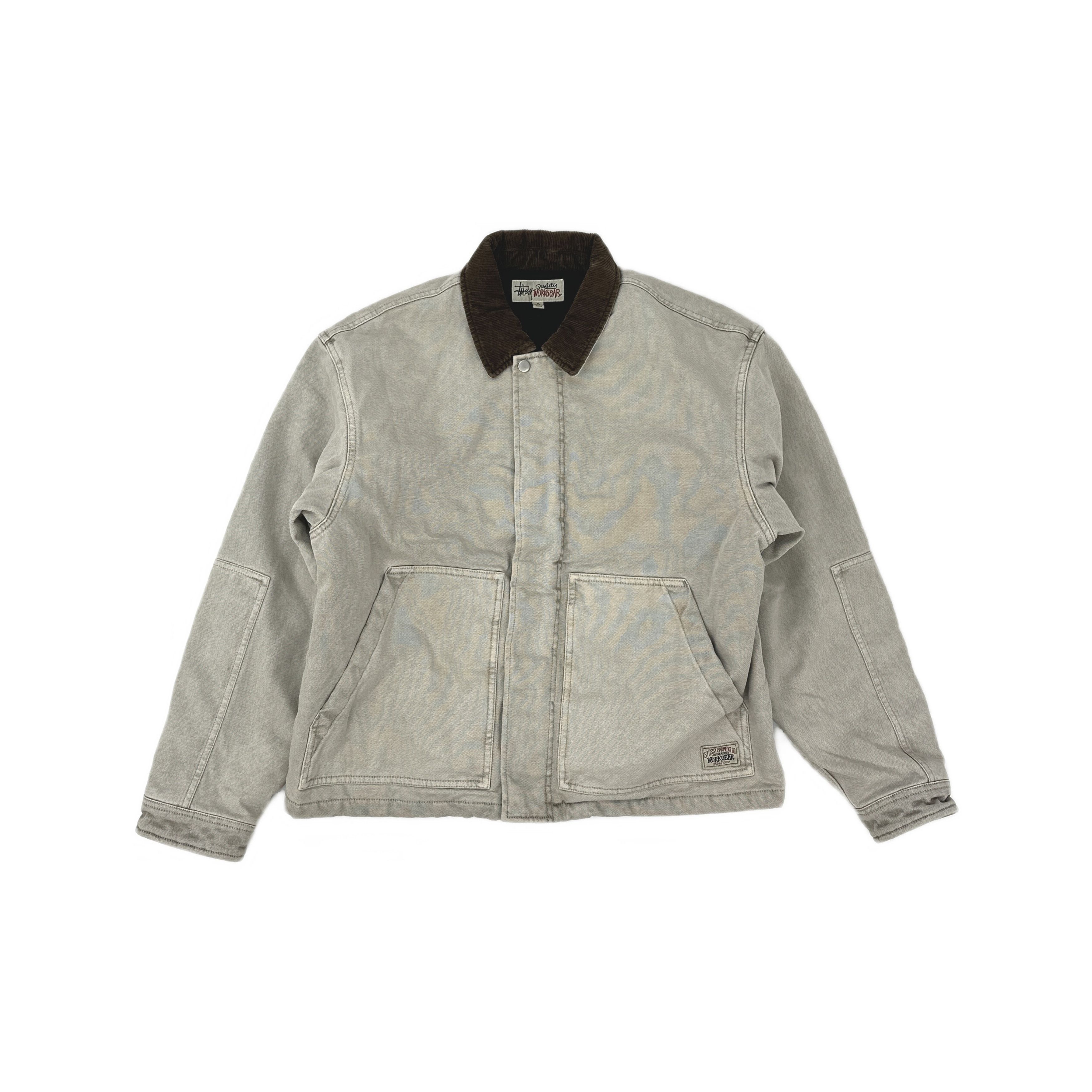 Stussy Washed Canvas Shop Jacket | Grailed
