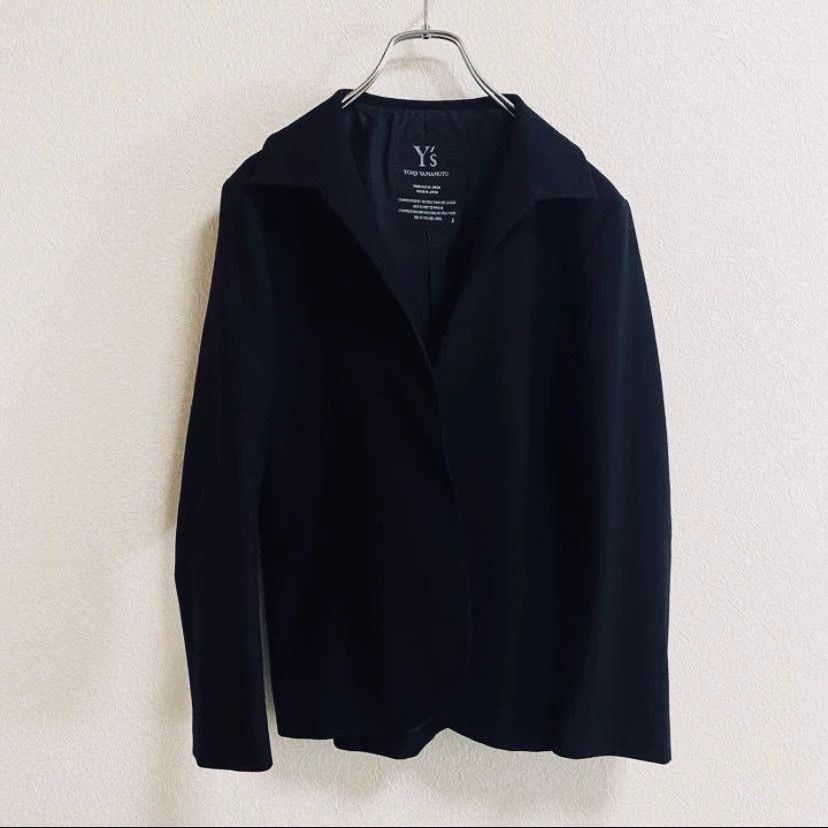 Yohji Yamamoto Yohji Yamamoto Y's wool cut jacket Size US M / EU 48-50 / 2 - 1 Thumbnail