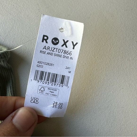 Designer New Roxy Rise And Shine Dive In Tank Top Sz Medium M Size M / US 6-8 / IT 42-44 - 4 Thumbnail