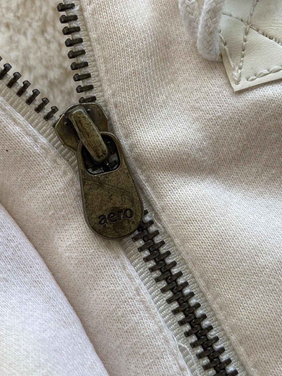 Japanese Brand 2000s Aeropostale - Fur Hoodie Apocalypse Style Jacket Size US S / EU 44-46 / 1 - 10 Thumbnail
