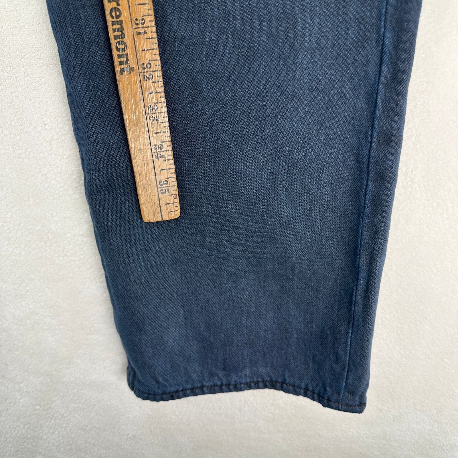 Levi's LEVI'S 501 VINTAGE STYLE MEN'S 36X32 DARK WASH STRAIGHT LEG Size US 36 / EU 52 - 5 Thumbnail