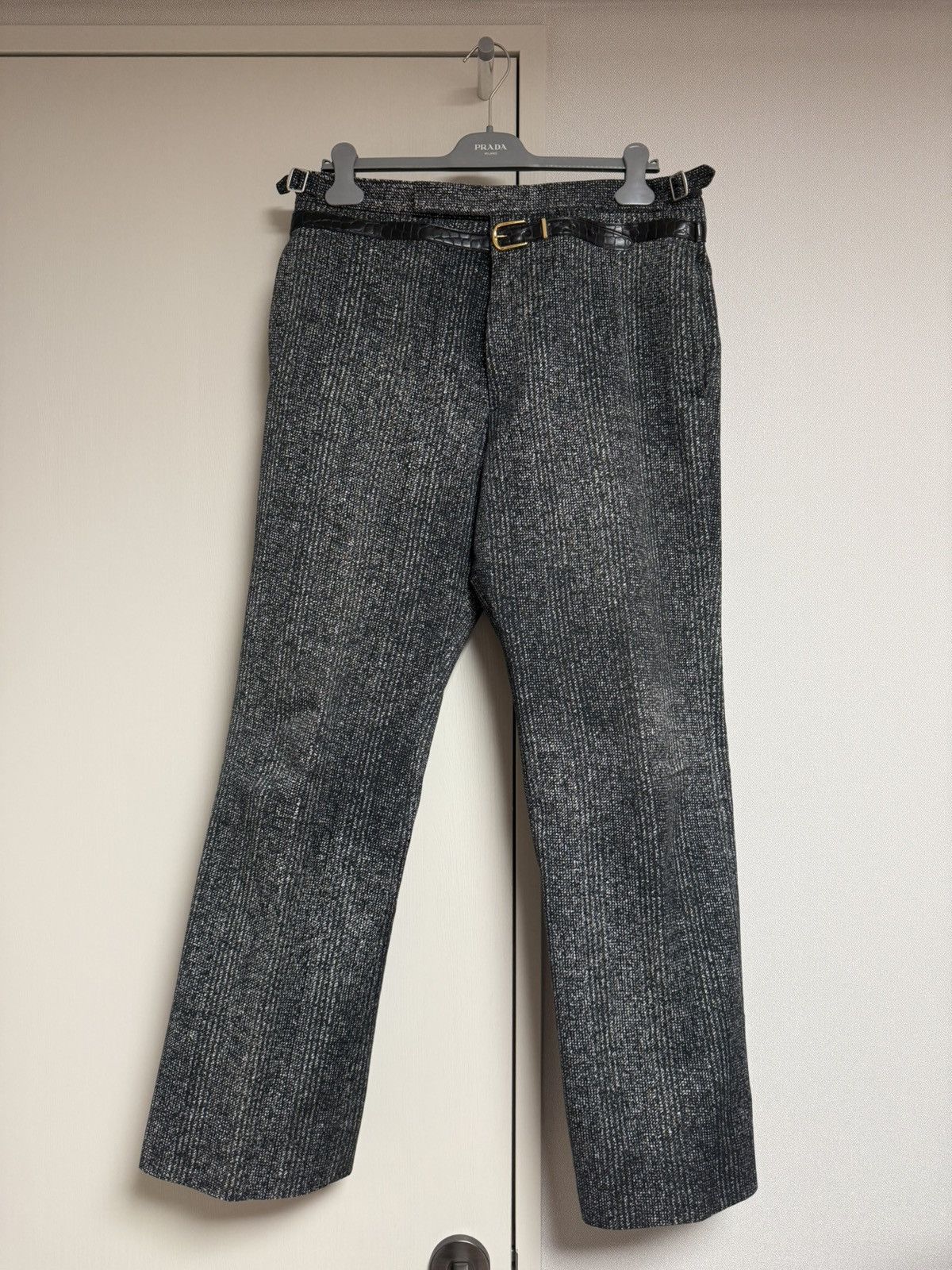 Prada Prada 25SS cotton gabardine pants Size US 32 / EU 48 - 2 Thumbnail
