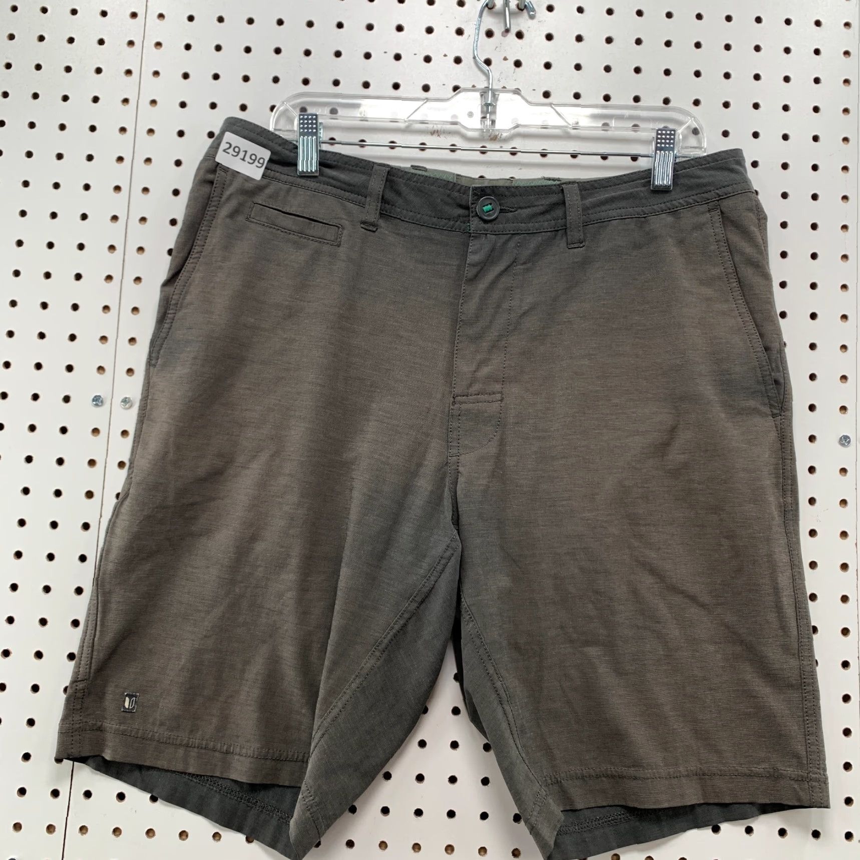 Vintage VINTAGE Linksoul Chino Pants Mens Size 34x10 Casual Distressed Flat Front Gray 90s Size US 34 / EU 50 - 6 Thumbnail