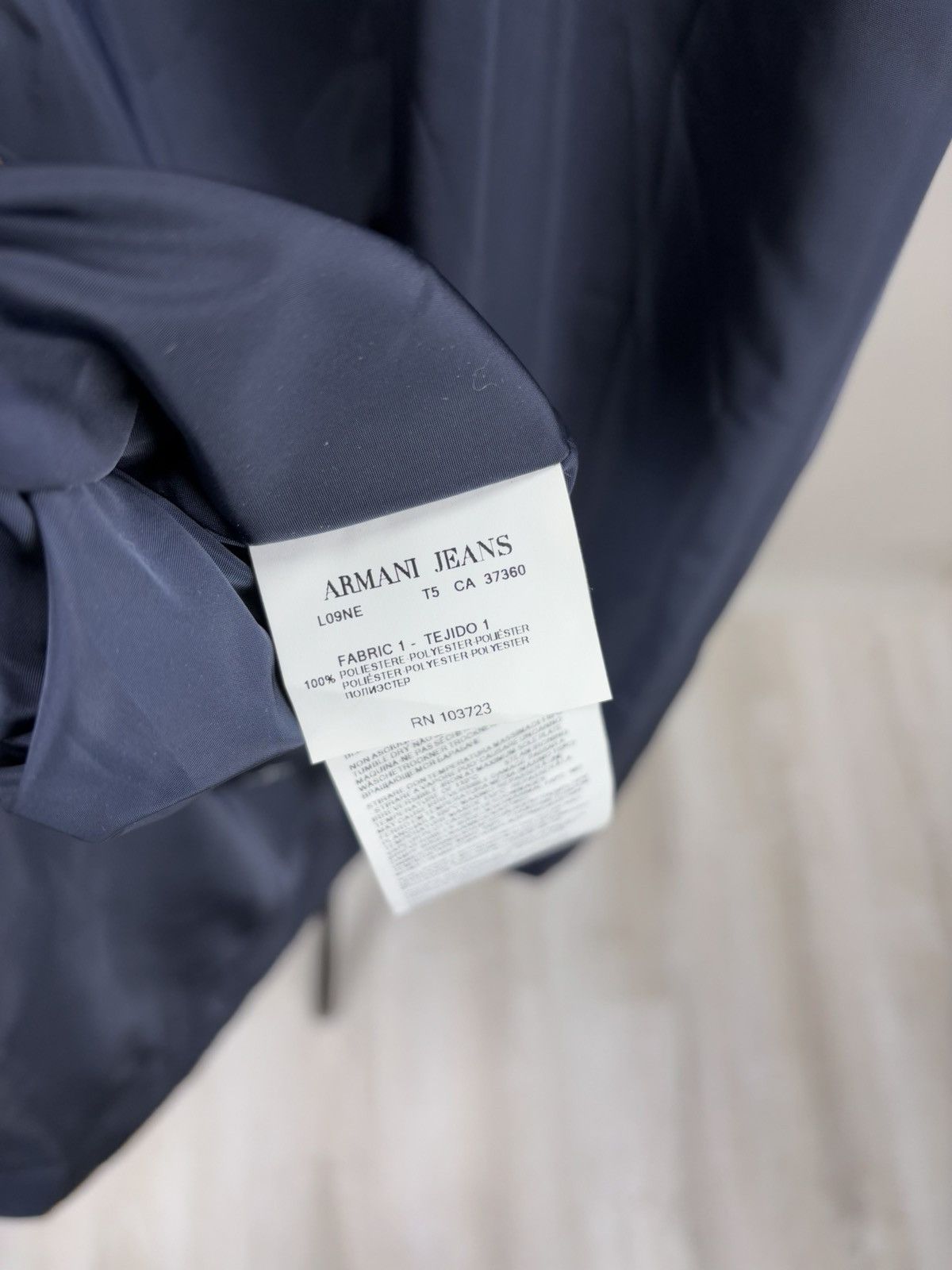 Armani × Vintage Womens reversible trench coat Armani Jeans Size 44 Size M / US 6-8 / IT 42-44 - 24 Thumbnail