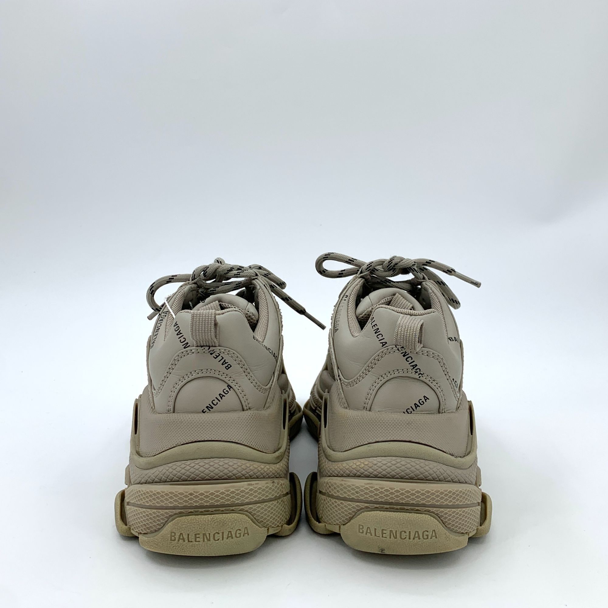Balenciaga Balenciaga Triple S Beige Sneakers Size 35 Womens Leather De Size US 5 / IT 35 - 4 Thumbnail