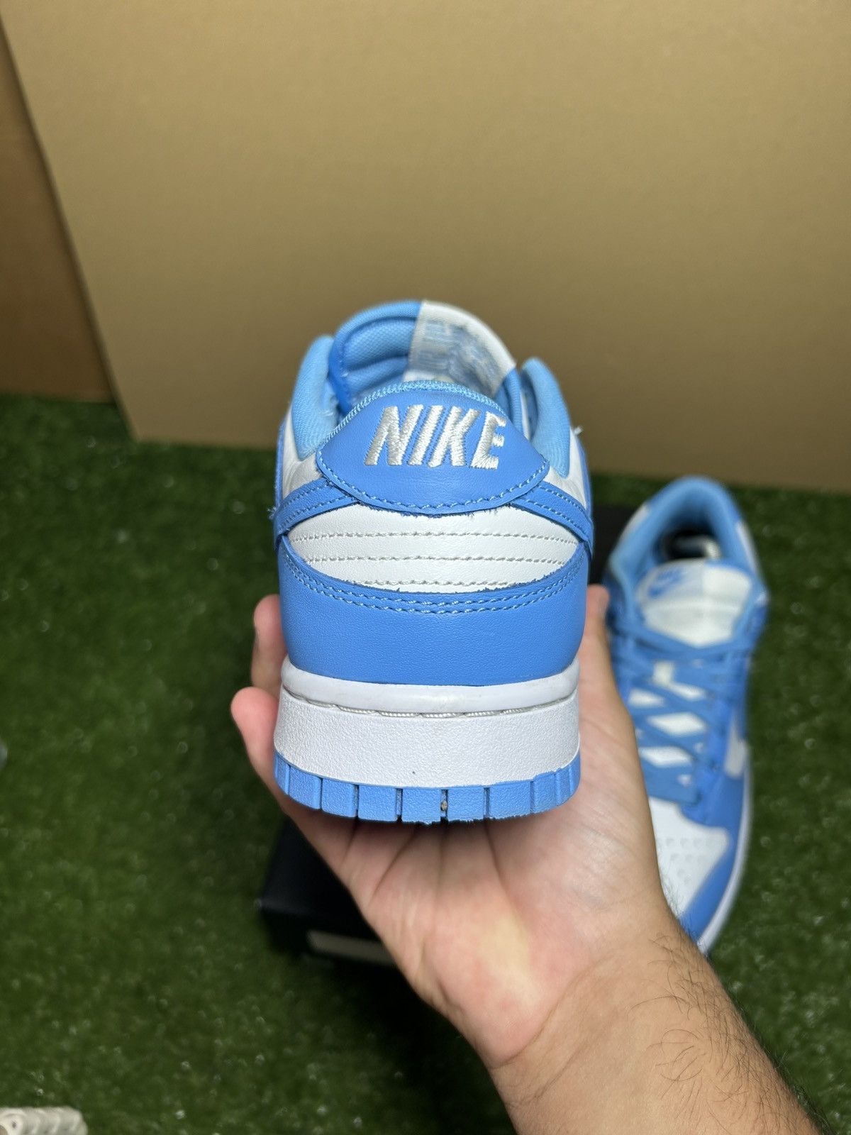 Nike Nike dunk low UNC 2021 Size US 10 / EU 43 - 7 Thumbnail