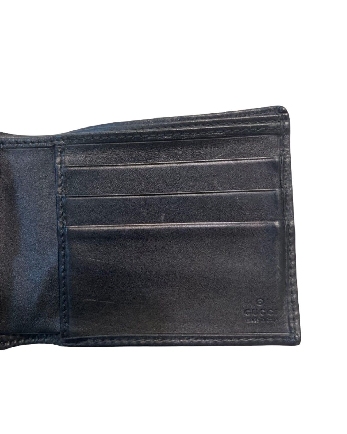 Gucci 🇮🇹MADE IN ITALY🇮🇹 GUCCI Leather Wallet Size ONE SIZE - 5 Thumbnail