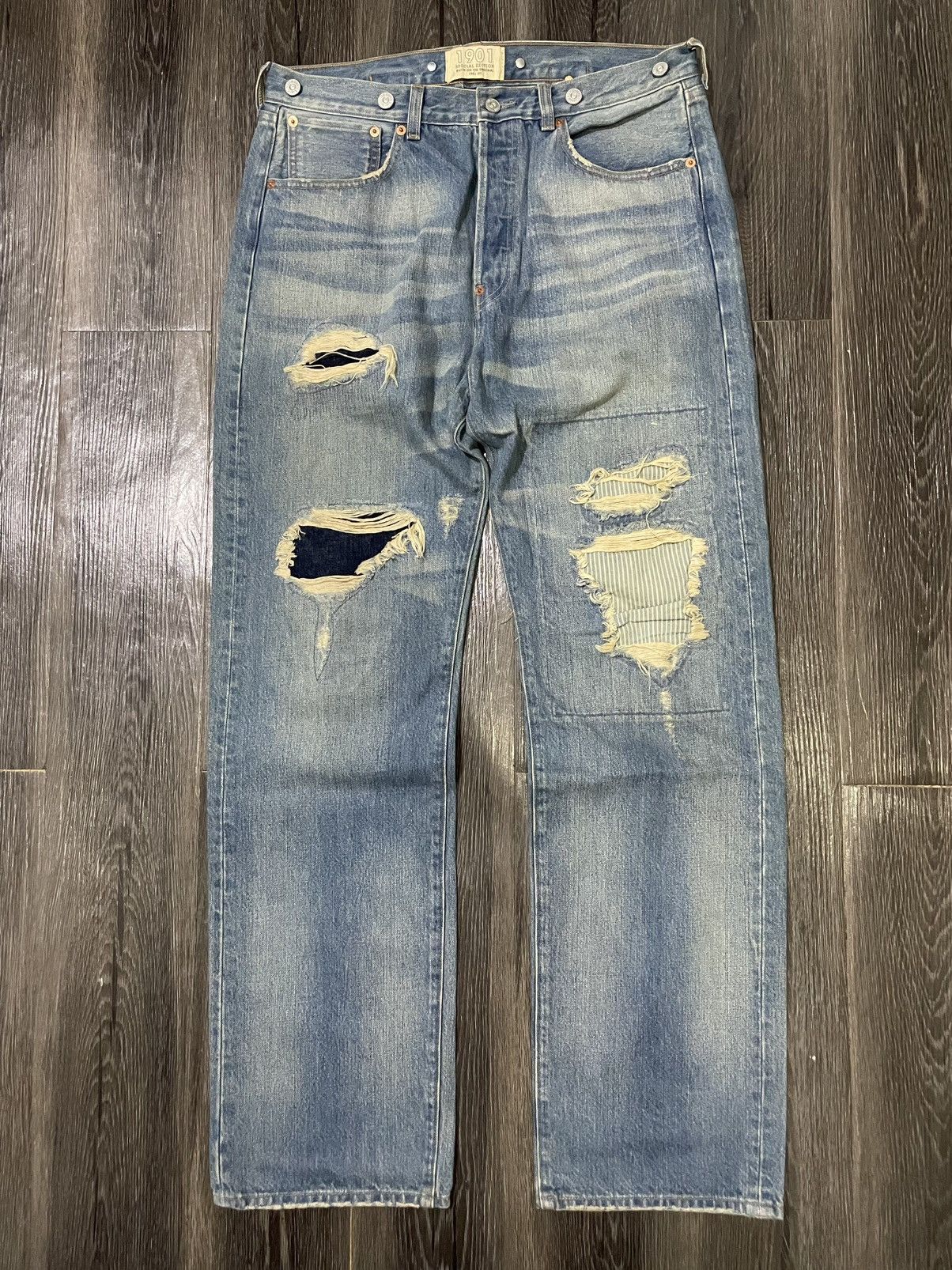 Levi's Levi’s 501 Patchwork Based 1901 Vintage Model Size US 32 / EU 48 - 1 Thumbnail
