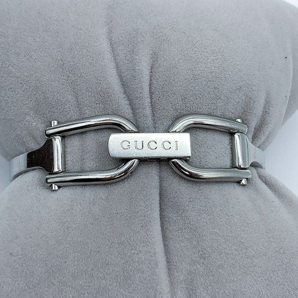 Gucci Gucci 1500L Rectangular Stainless Steel Quartz Bangle Watch Size ONE SIZE - 4 Thumbnail