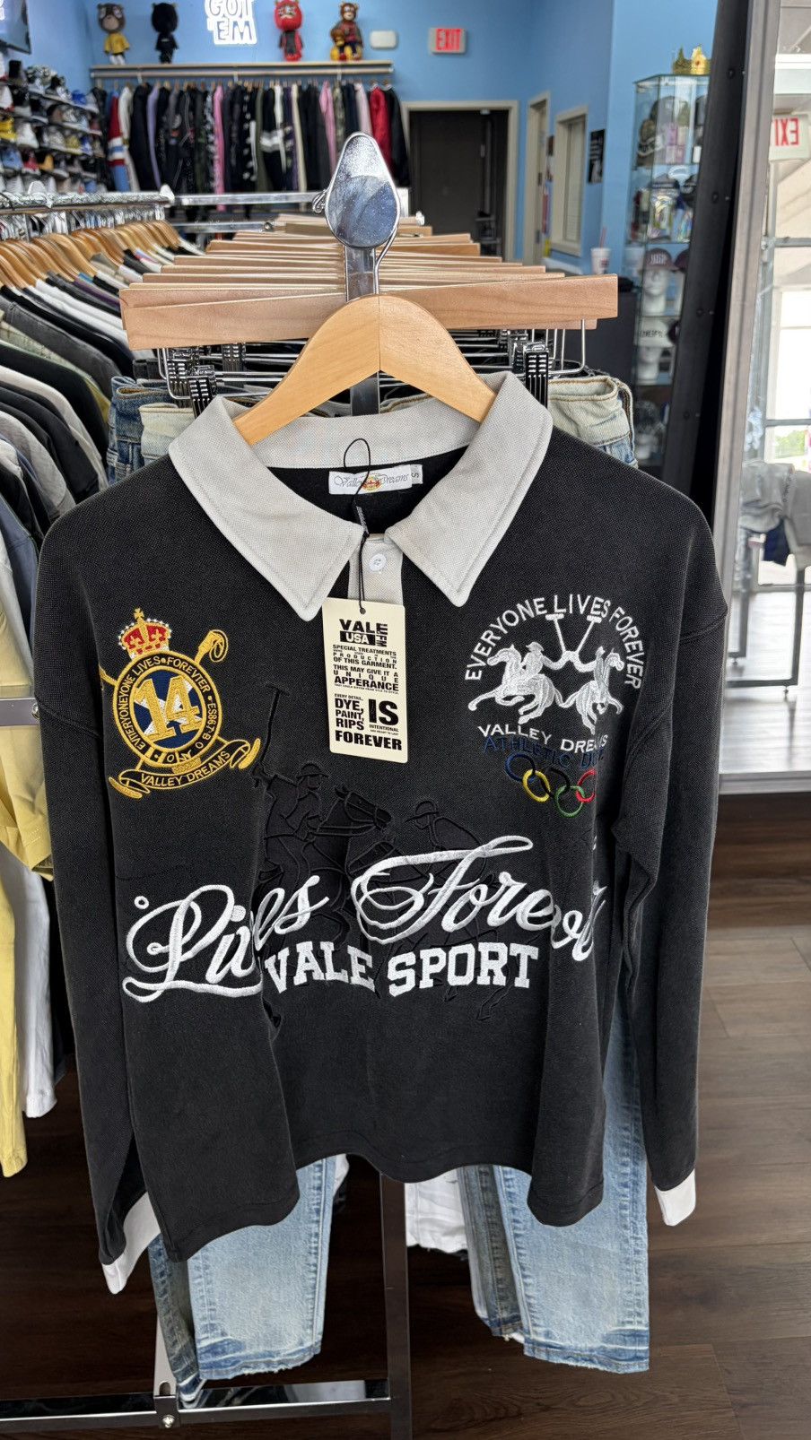 Vale Vale Forever Blackrock Rugby Size US S / EU 44-46 / 1 - 1 Thumbnail