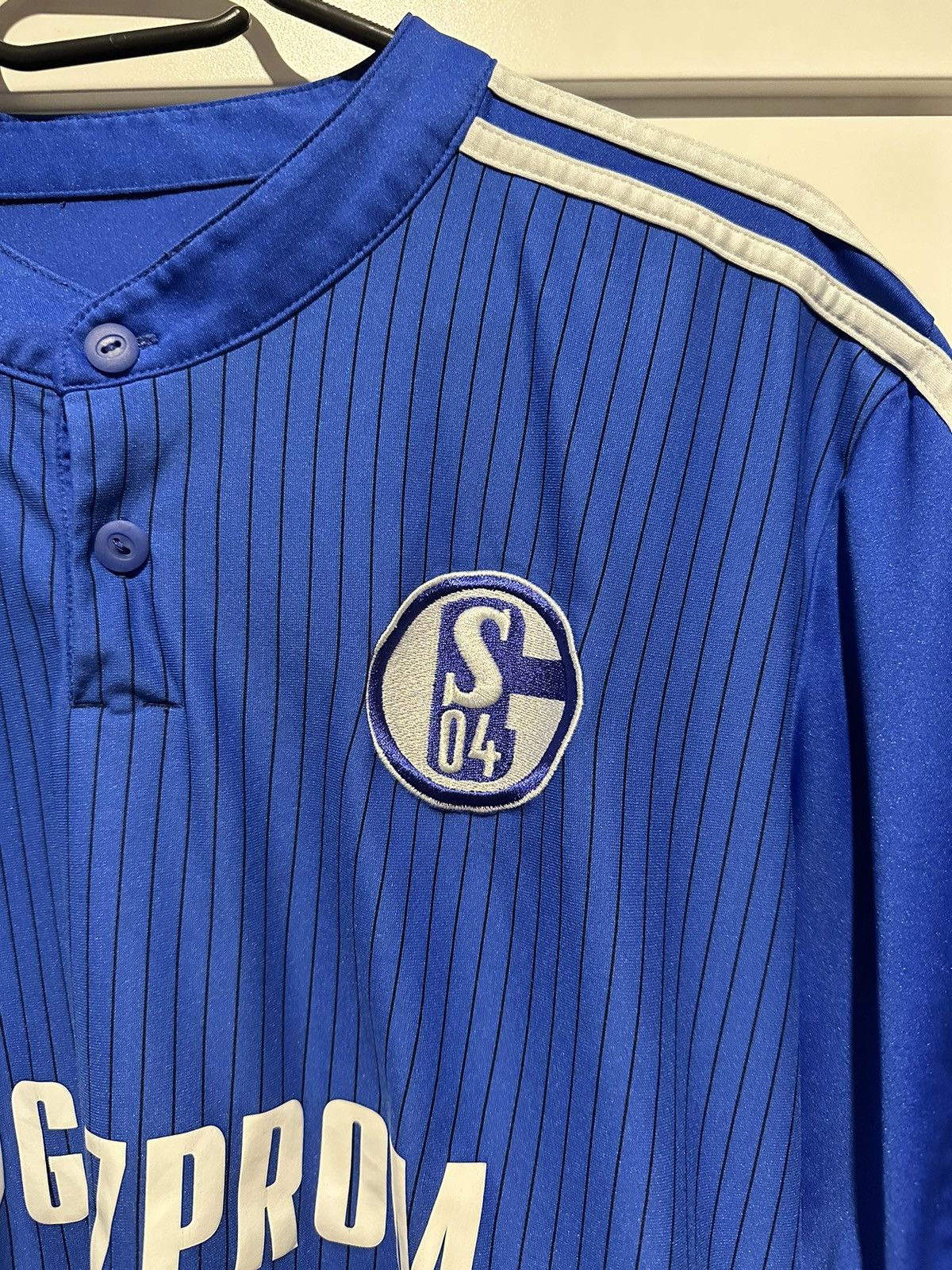 Adidas 2015 Schalke 04 adidas soccer jersey shirt football home Size US XL / EU 56 / 4 - 2 Thumbnail
