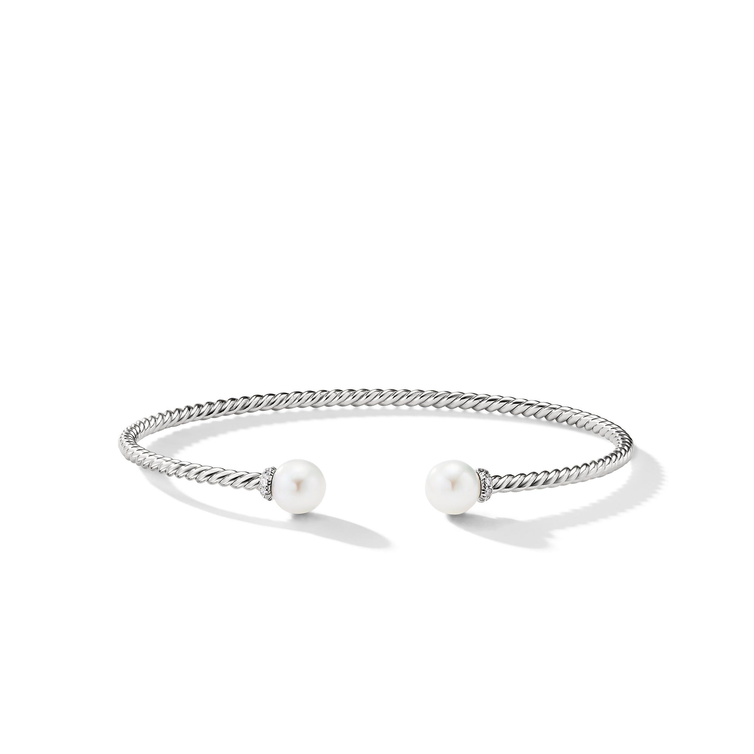 David Yurman o1w1db10325 Bracelet in 18K Gold with Diamonds & 2.6mm Size ONE SIZE - 2 Thumbnail