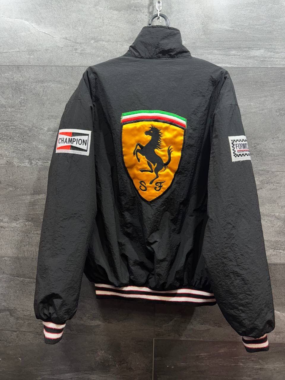 Other Vintage Ferrari Racing Bomber Rare Jacket Size US L / EU 52-54 / 3 - 2 Thumbnail