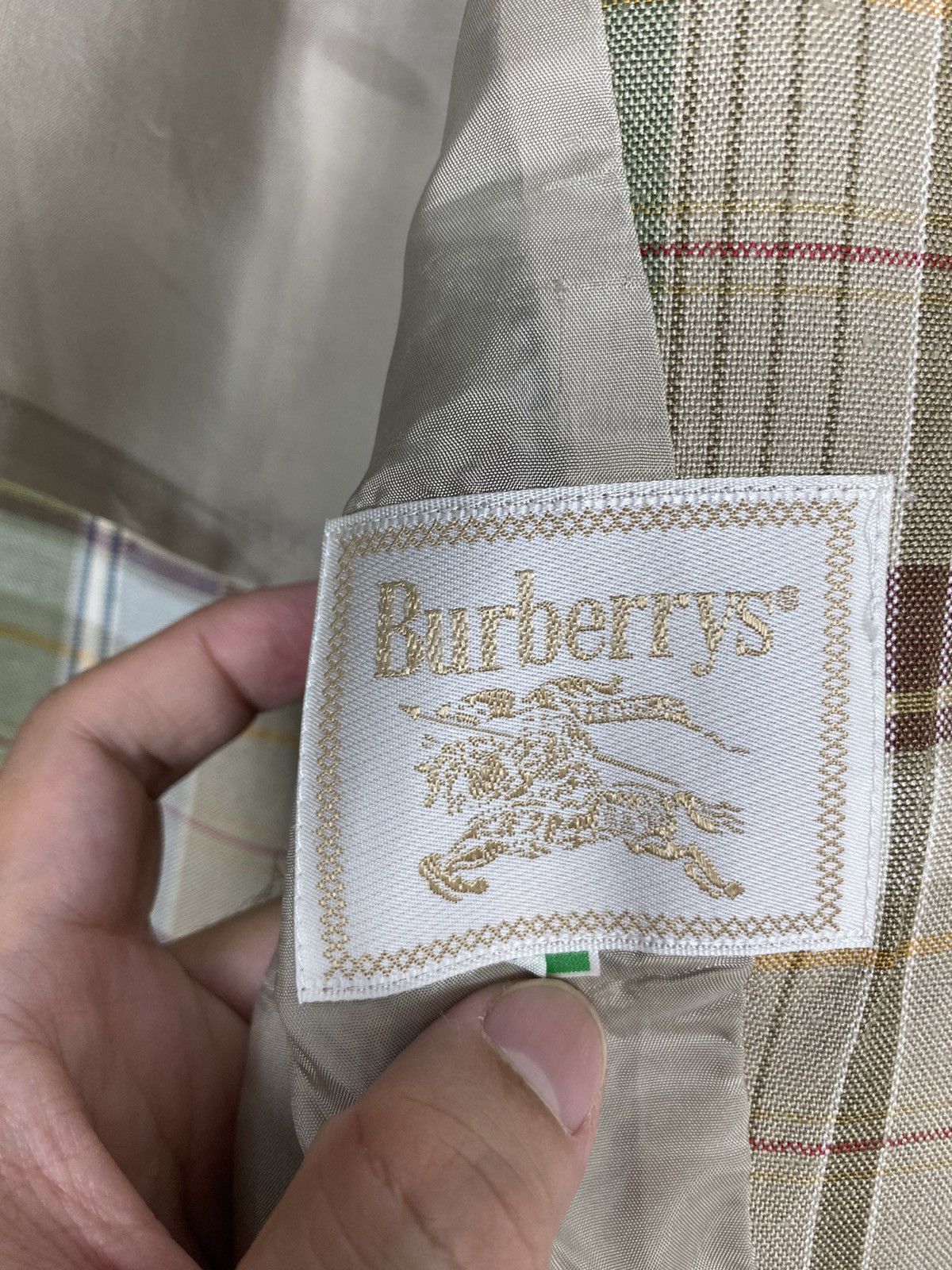 Burberry Rare‼️ Vintage Burberrys Coat Blazer Tartan Size M / US 6-8 / IT 42-44 - 6 Thumbnail