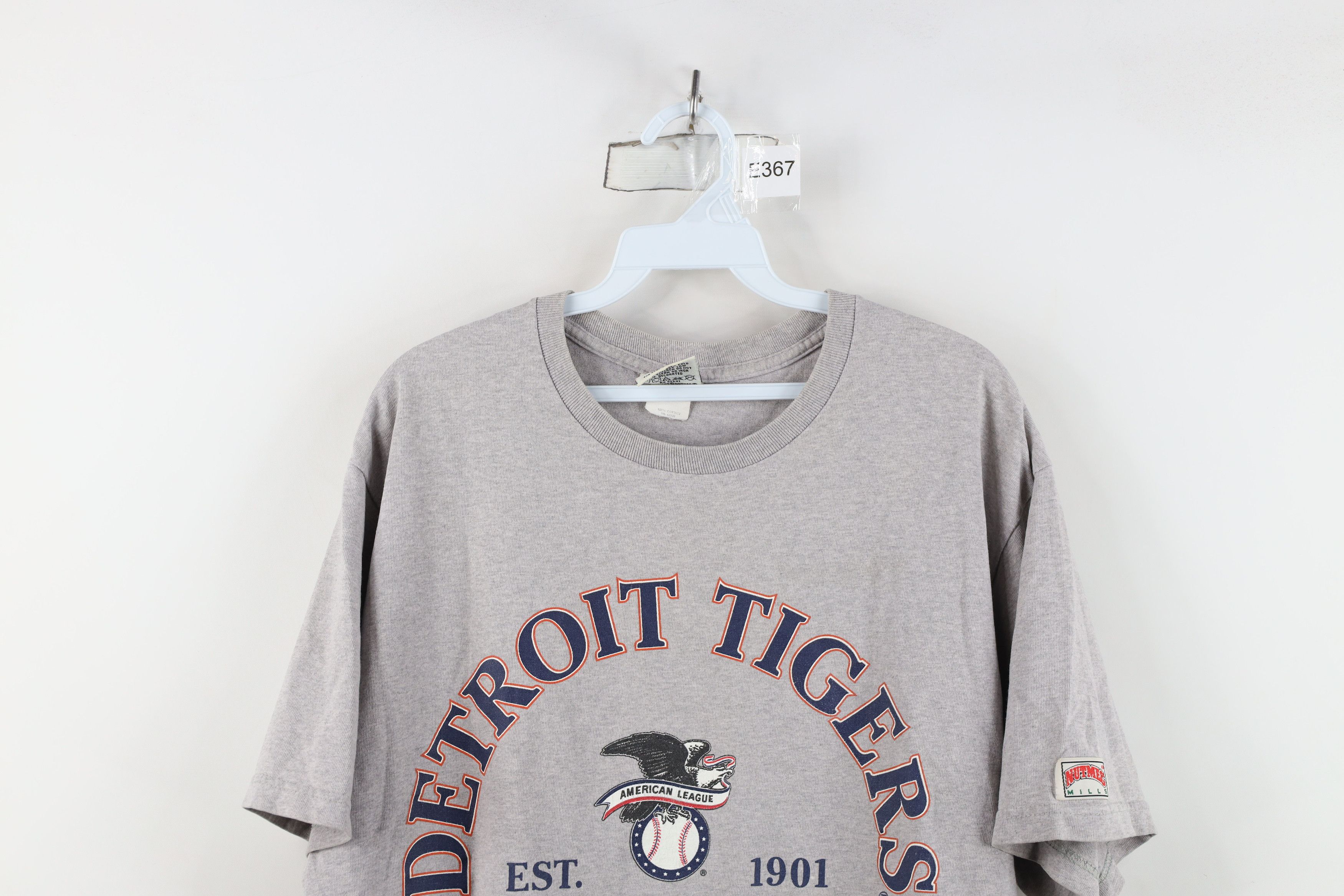 Vintage Vintage 90s Spell Out Detroit Tigers Baseball T-Shirt USA Size US L / EU 52-54 / 3 - 2 Thumbnail