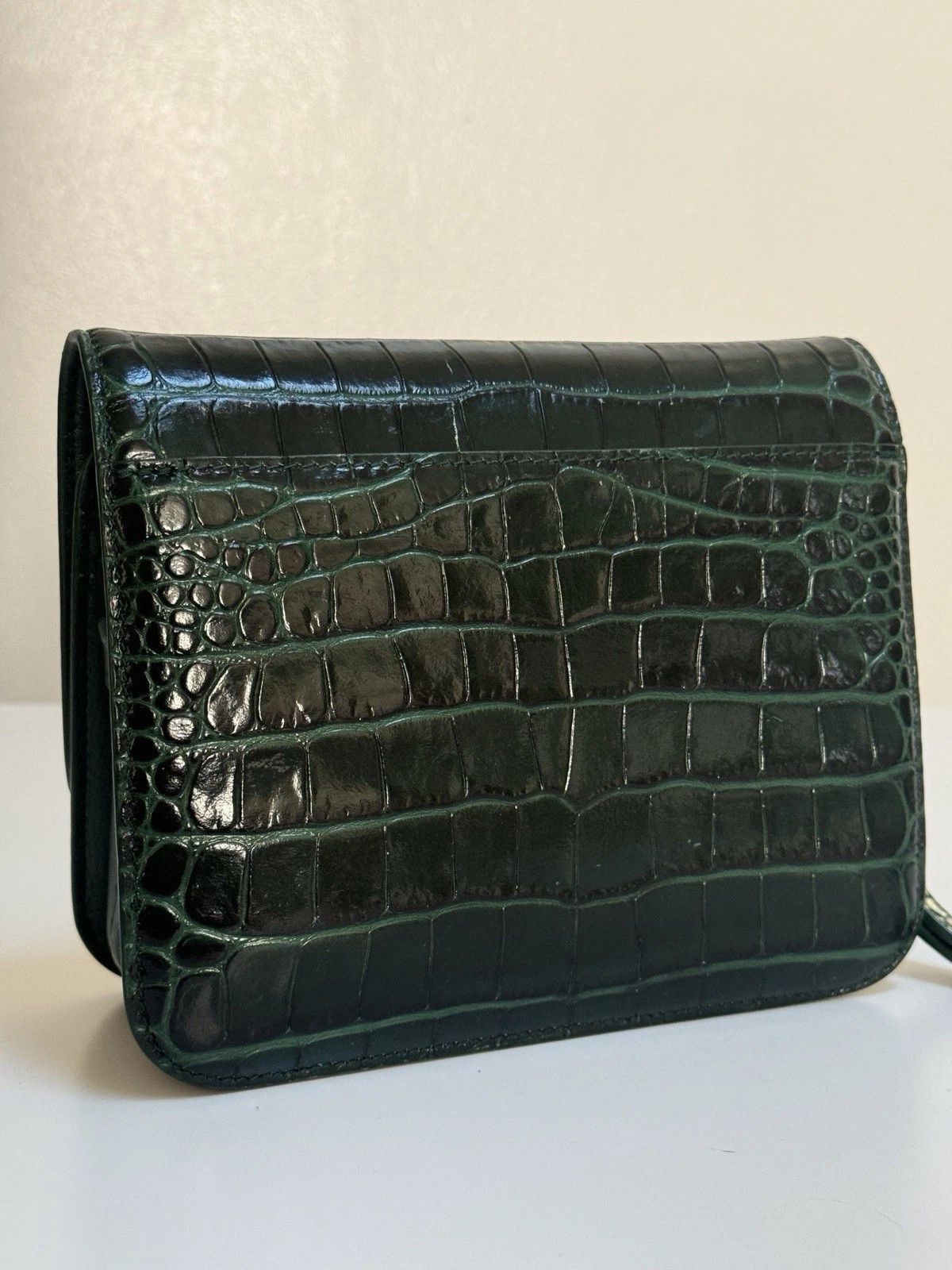 Balenciaga Balenciaga Croc-Embossed B. Shoulder Bag Size ONE SIZE - 5 Thumbnail