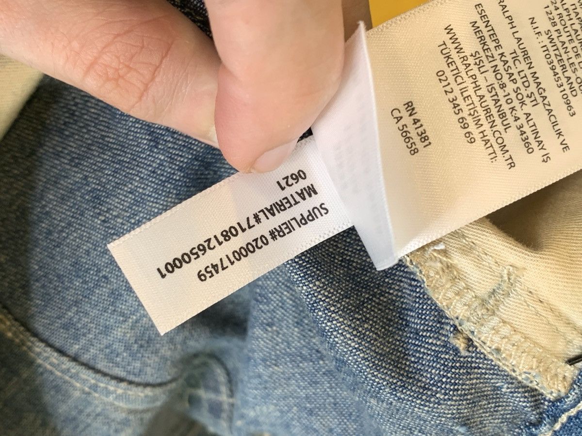 Polo Ralph Lauren *RARE* New Polo Ralph Lauren Factory Distressed Denim Jeans Size US 36 / EU 52 - 11 Thumbnail