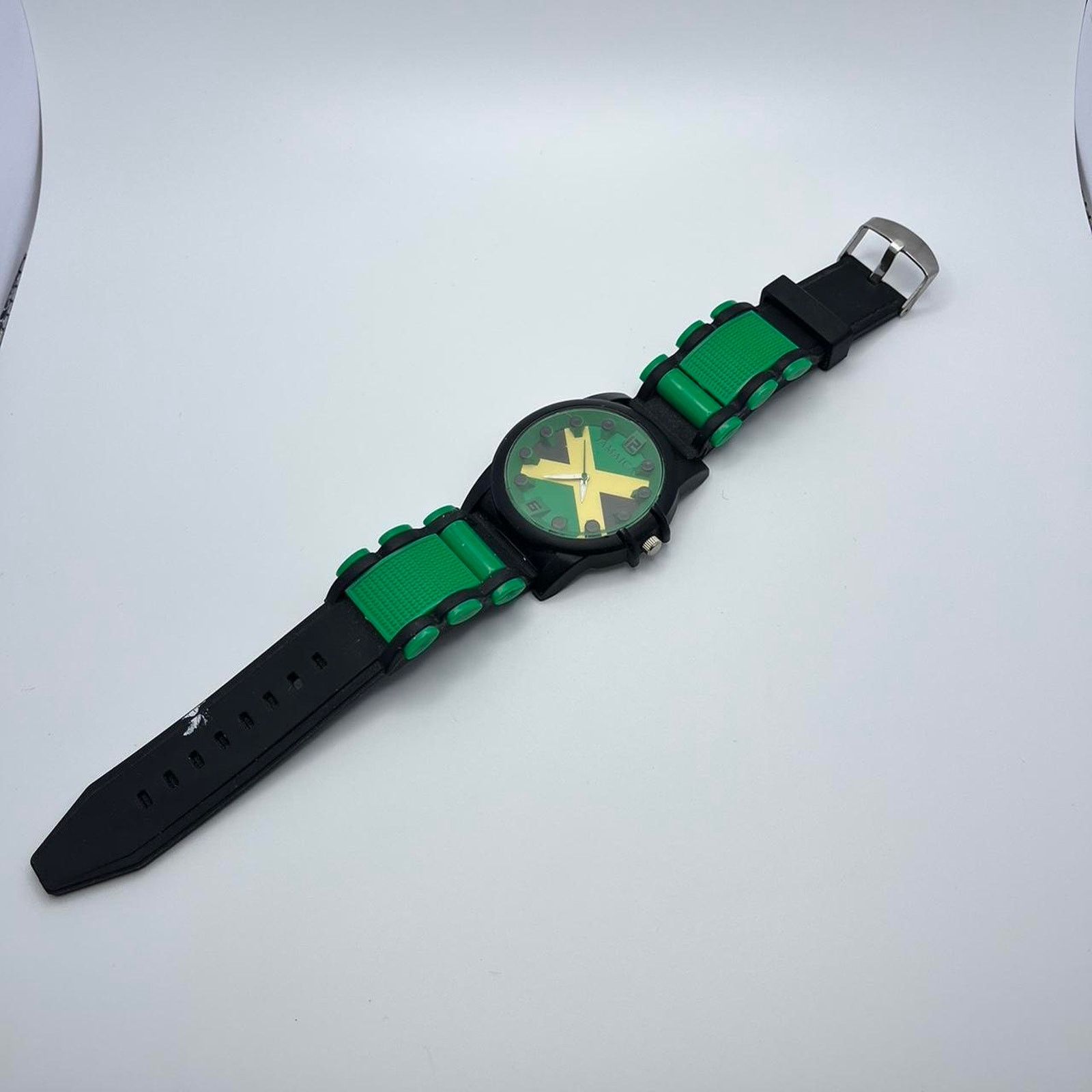 Other Jamaican Green & Yellow Men's Watch Size ONE SIZE - 3 Thumbnail
