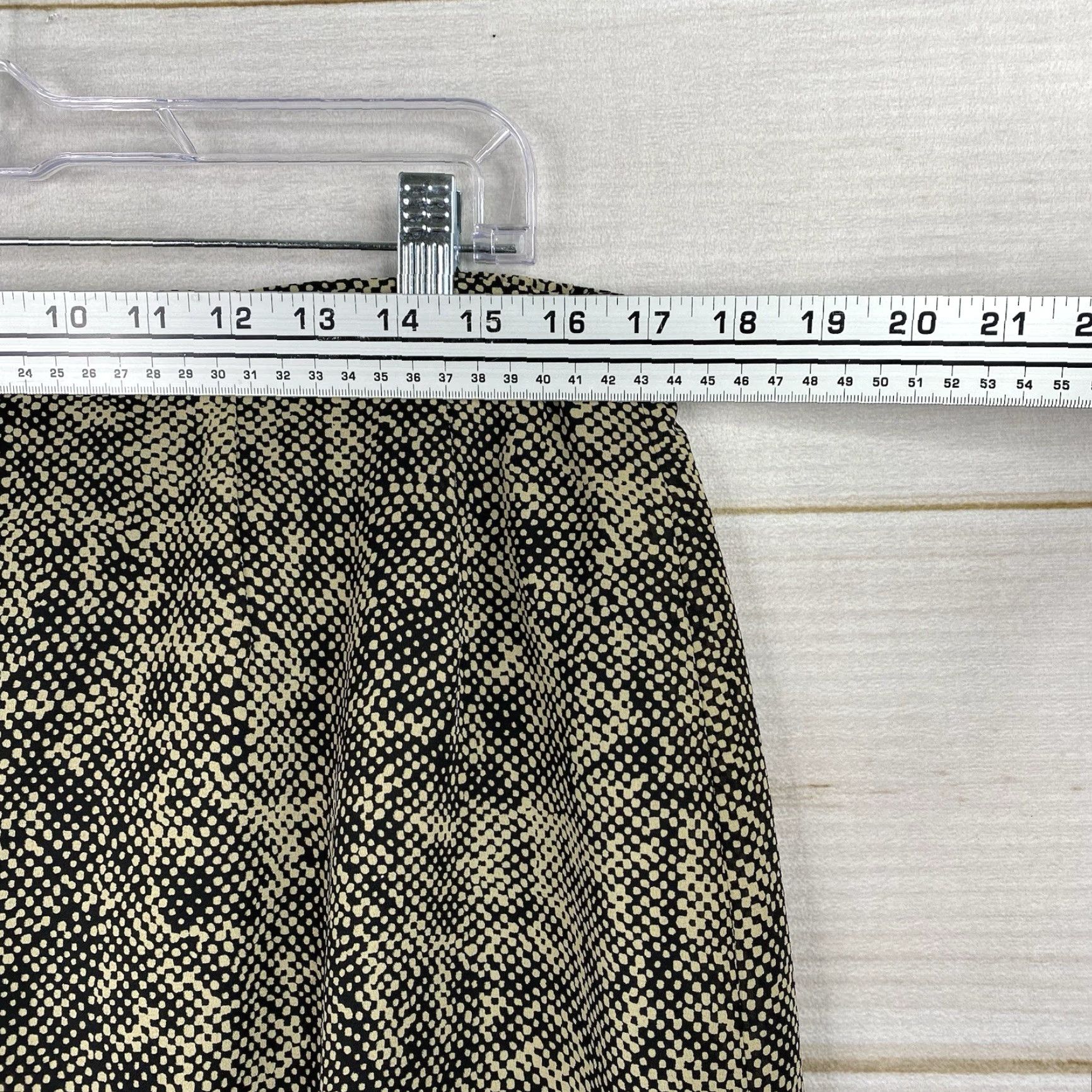 MAGGY LONDON Maggy London Skirt Women 18WP Brn/Blk Pencil Lined Career Retro Print 90s Vintage 90s Womens Skirt Size 40" / US 18 - 4 Thumbnail