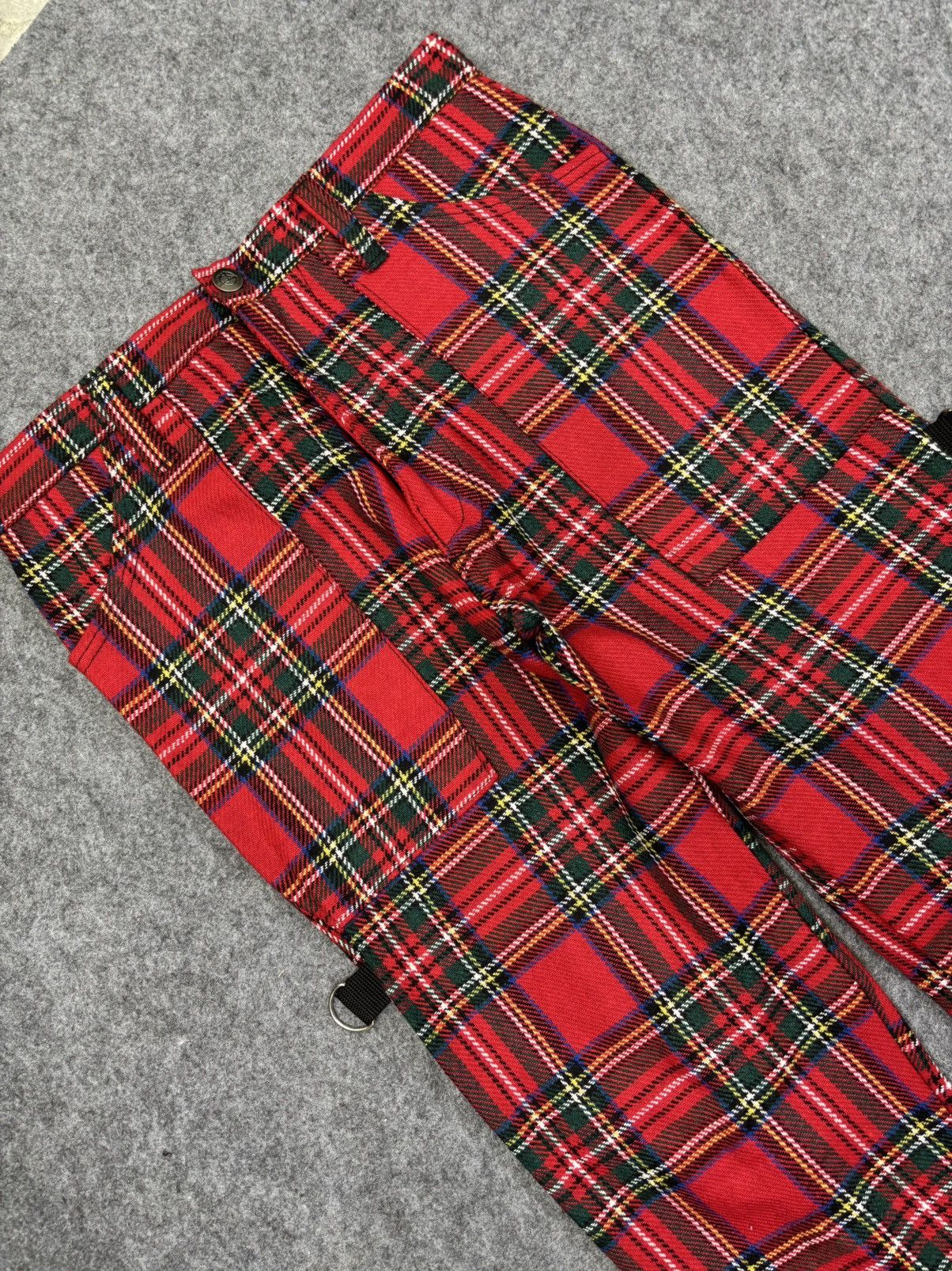 Seditionaries 💥Seditionaries💥Tiger Punk Lace Up Tartan Pant F764 Size US 30 / EU 46 - 9 Thumbnail