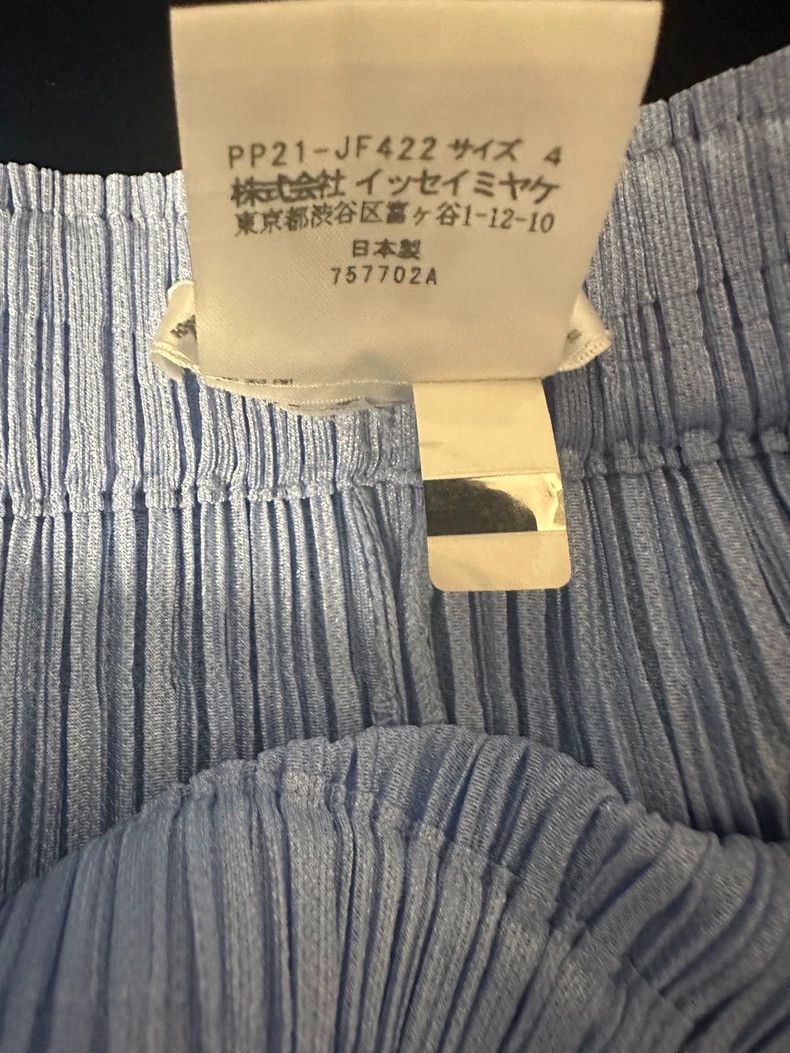 Issey Miyake Issey Miyake Blue pleated pants Size 26" / US 2 / IT 38 - 5 Thumbnail