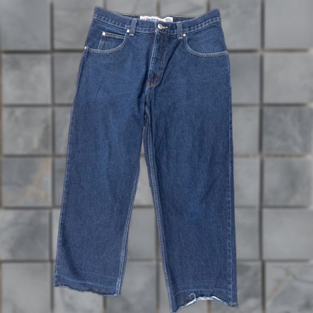 Anchor Blue VINTAGE Anchor Blue Jeans 33x29 Blue Denim Regular Fit Y2K Skater Mens Size US 33 - 1 Thumbnail