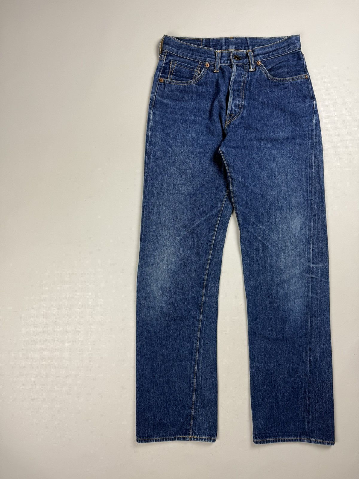 Japanese Brand × Oldblue Co. Old Blue Jeans Co Men’s Selvedge Denim Jeans Japan Size US 28 / EU 44 - 2 Thumbnail