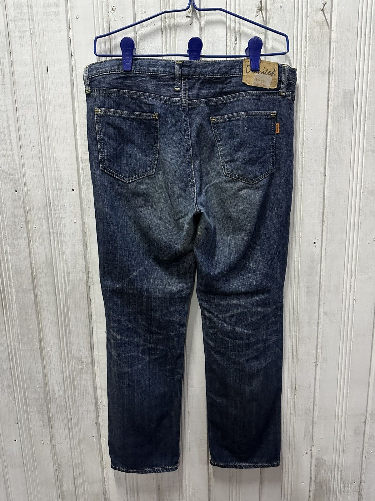 OMNIGOD 90’s Orange Tab Vintage OMNIGOD Denim Pants Made In Japan Size US 33 - 9 Thumbnail