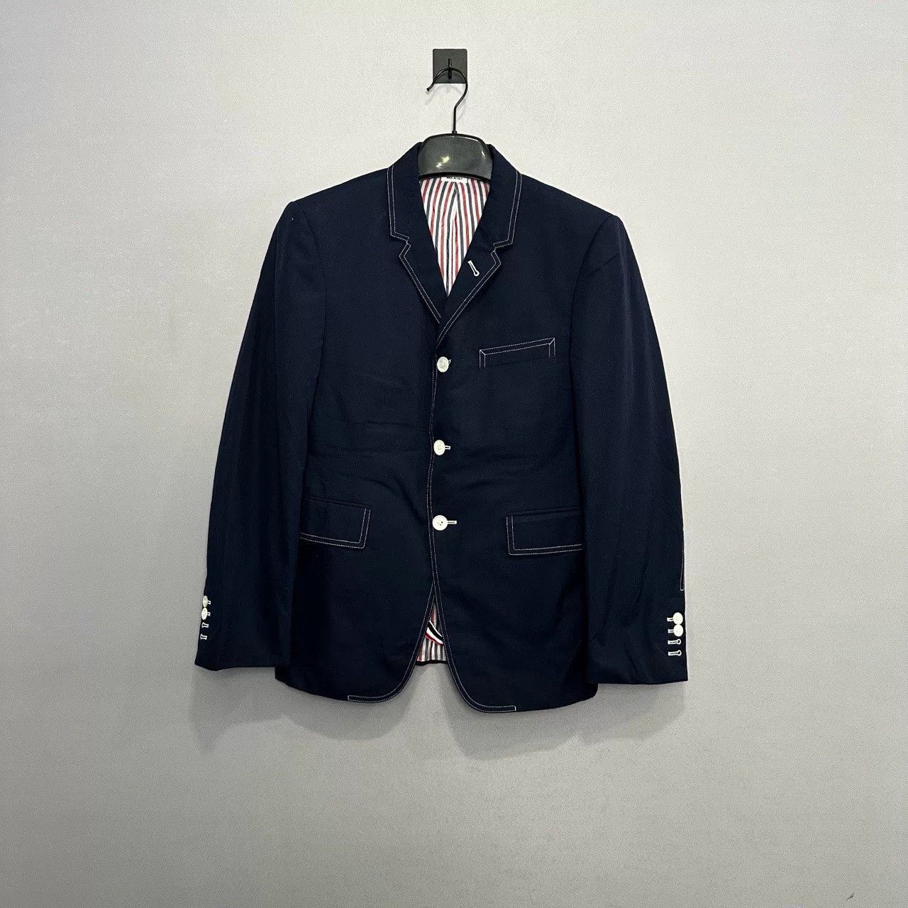 Thom Browne Thom Browne Collegiate Style Blazer Size US S / EU 44-46 / 1 - 1 Thumbnail