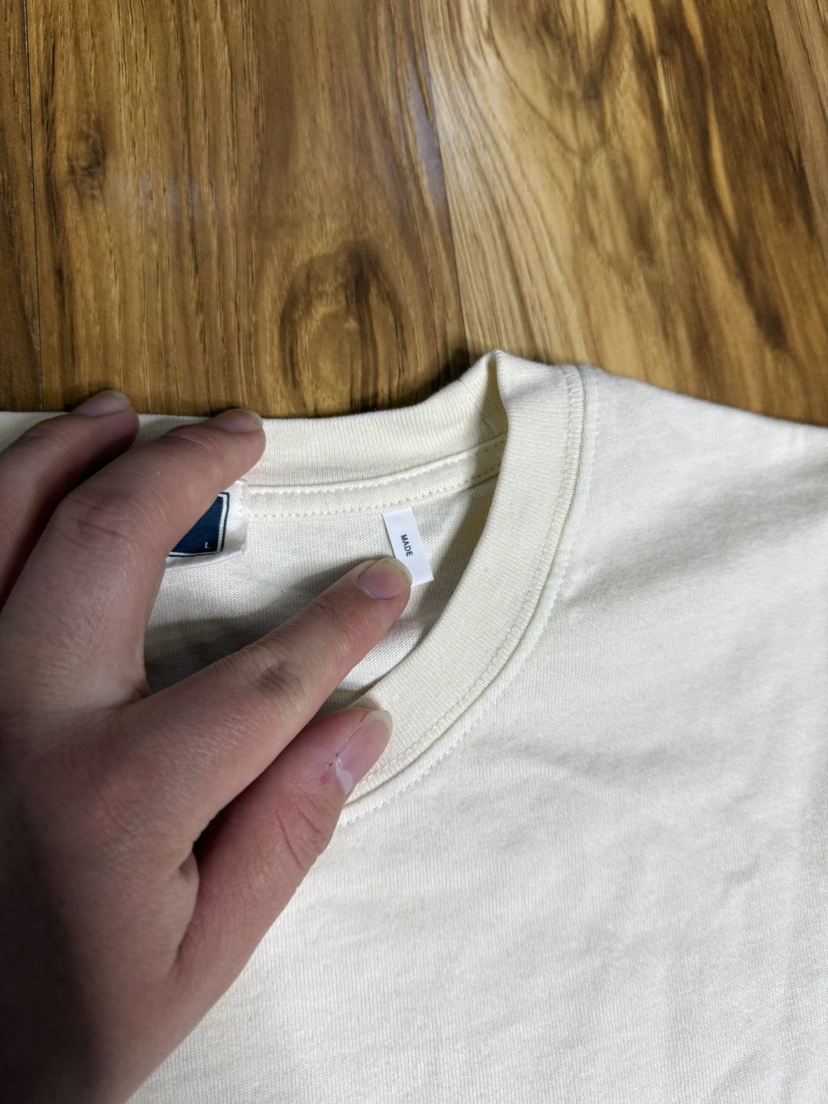 Kith Kith box logo “Cream” shirt Size L Size US L / EU 52-54 / 3 - 4 Thumbnail