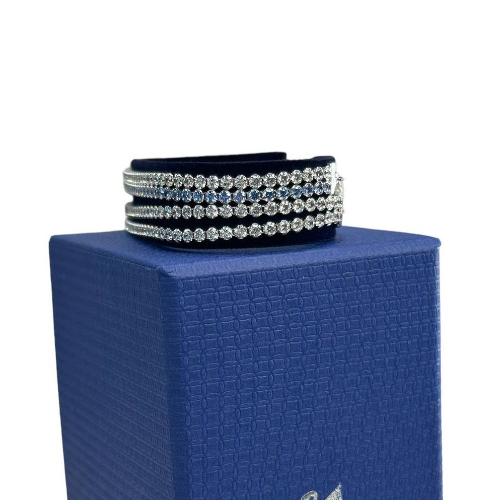 Swarovski Swarovski Set Subtle Clear and Blue Crystals Bracelets Size ONE SIZE - 3 Thumbnail
