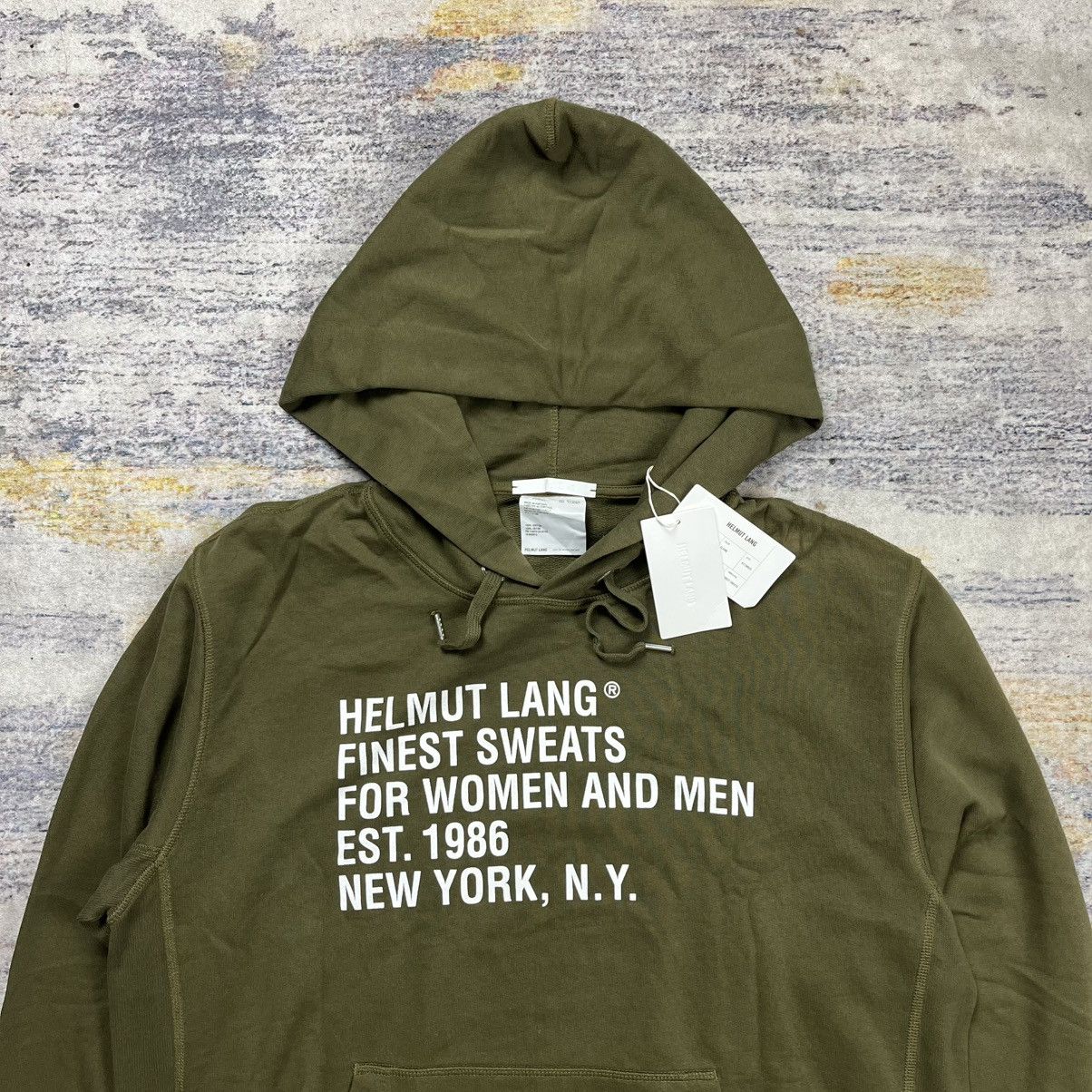 Helmut Lang Helmut lang finest sweat hoodie Size US XL / EU 56 / 4 - 2 Thumbnail